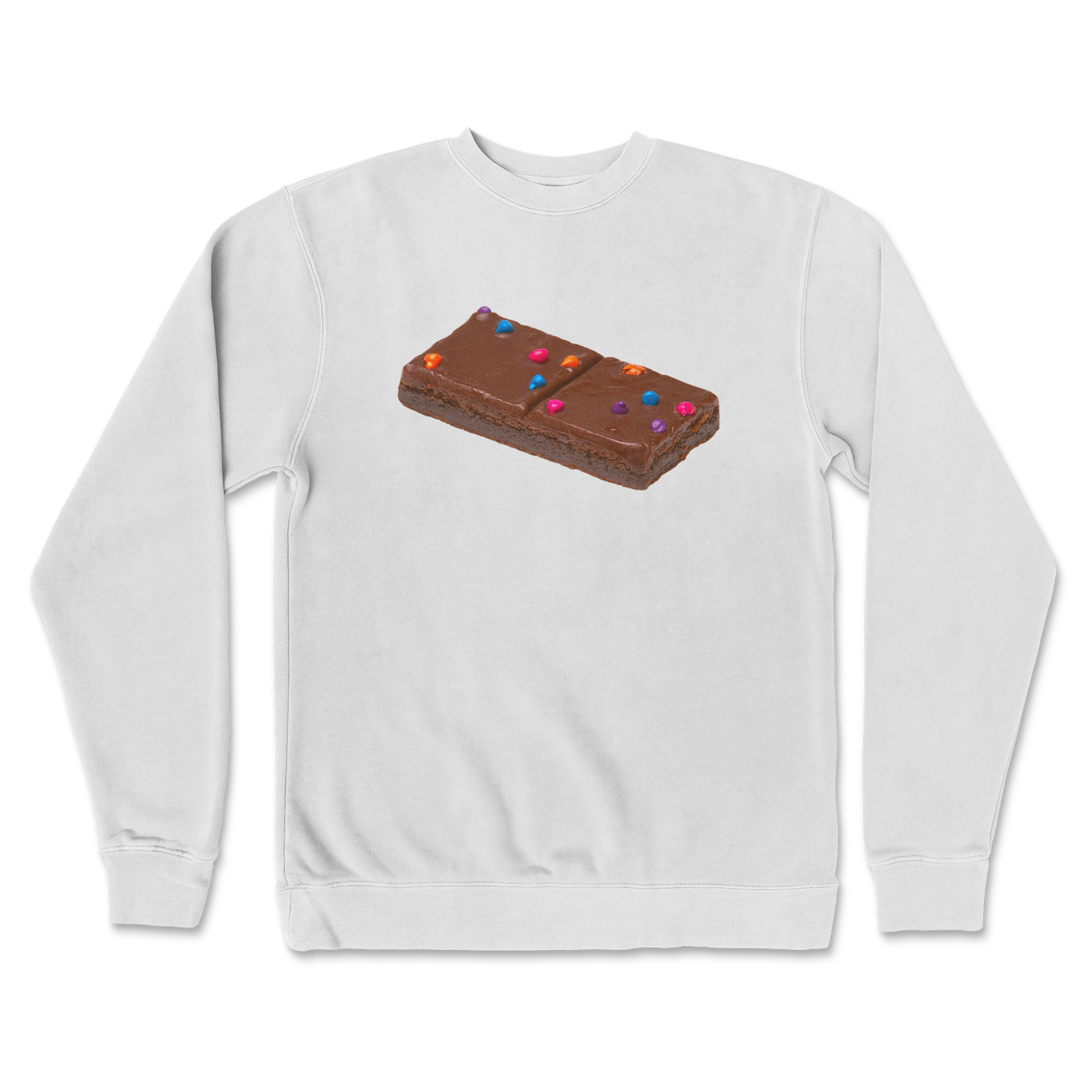 Independent Clothing Co. Crew Neck Mmmmm Yummmm in White