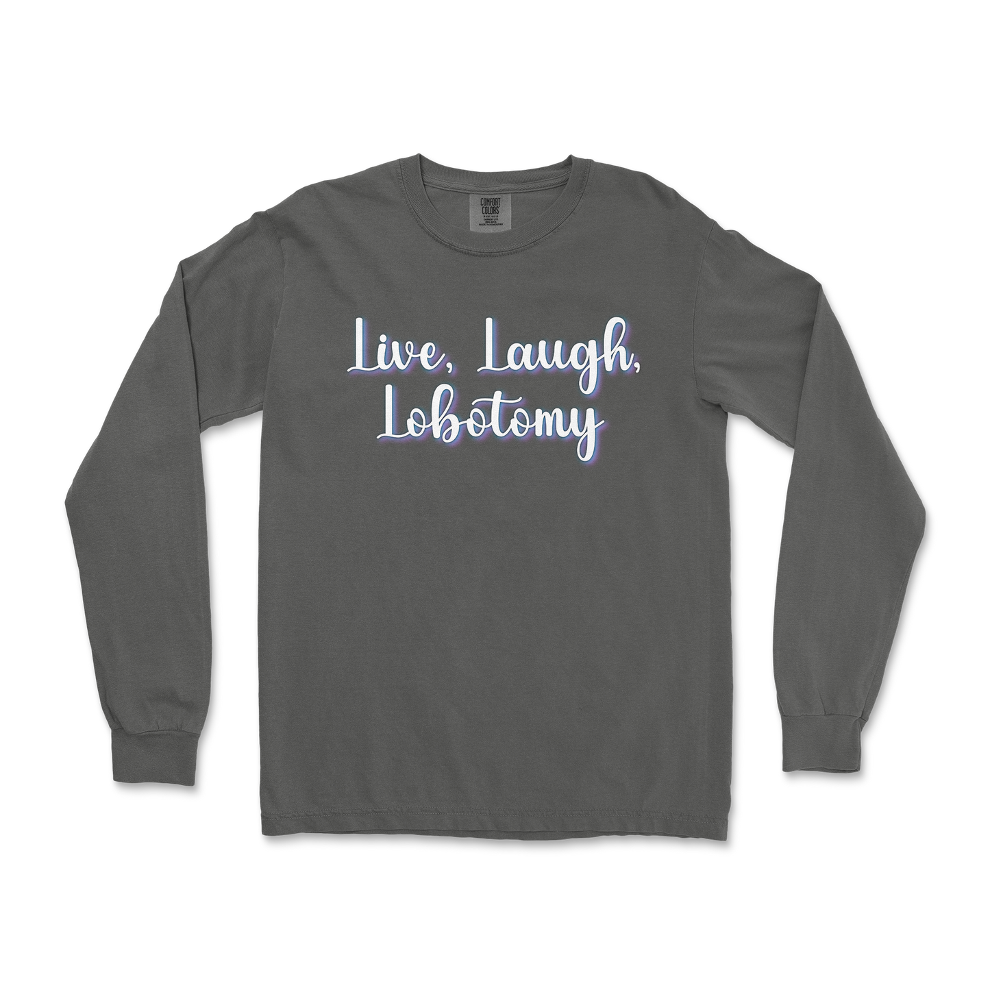 Comfort Colors Long Sleeve in Pepper