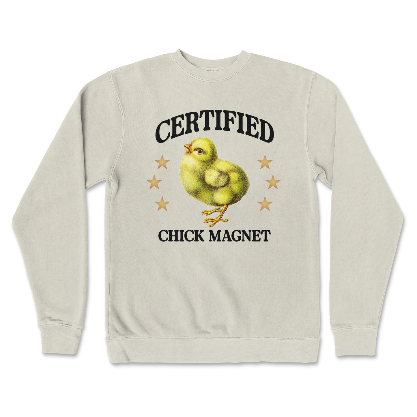 Independent Clothing Co. Crew Neck Chick Magnet in Bone