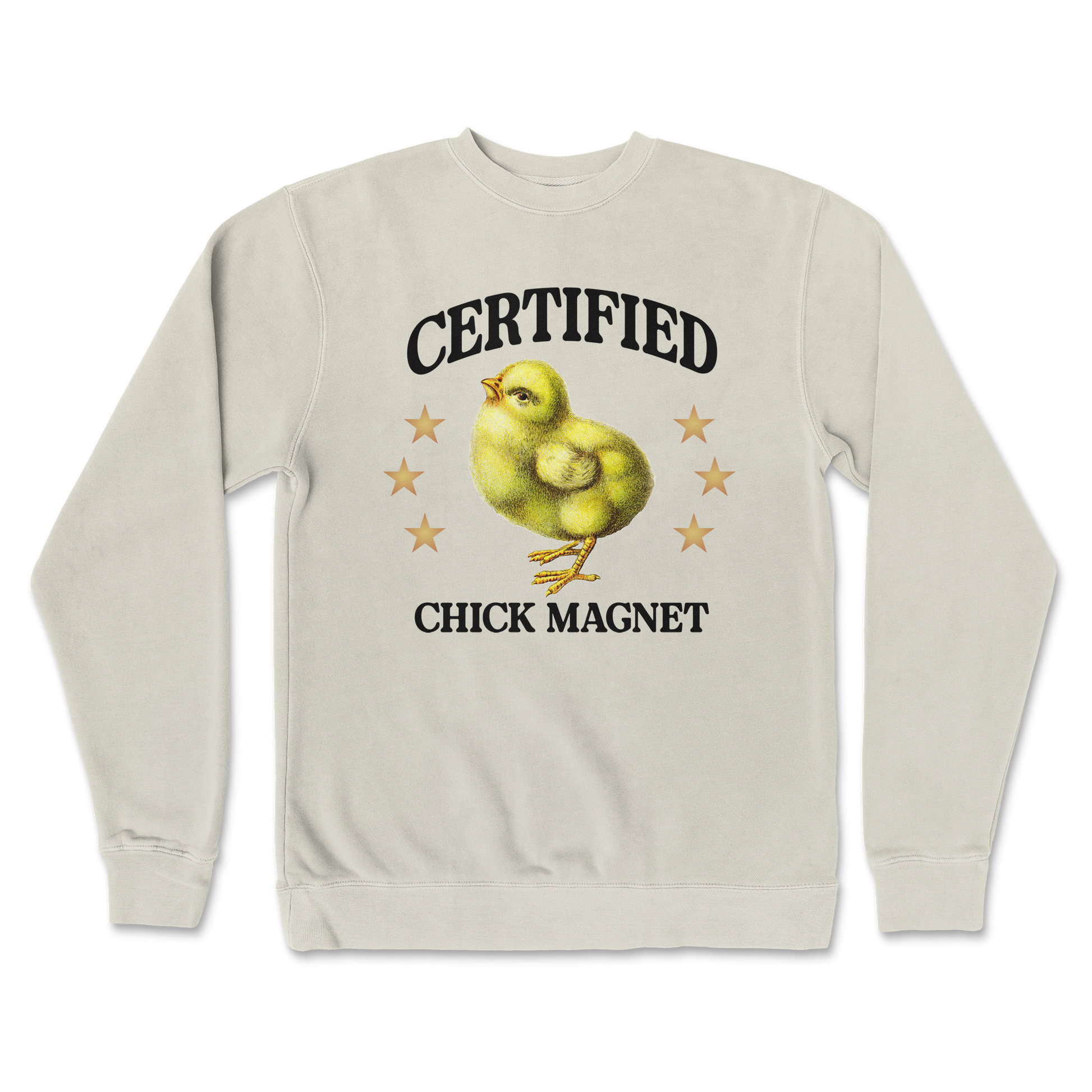 Independent Clothing Co. Crew Neck Chick Magnet in Bone