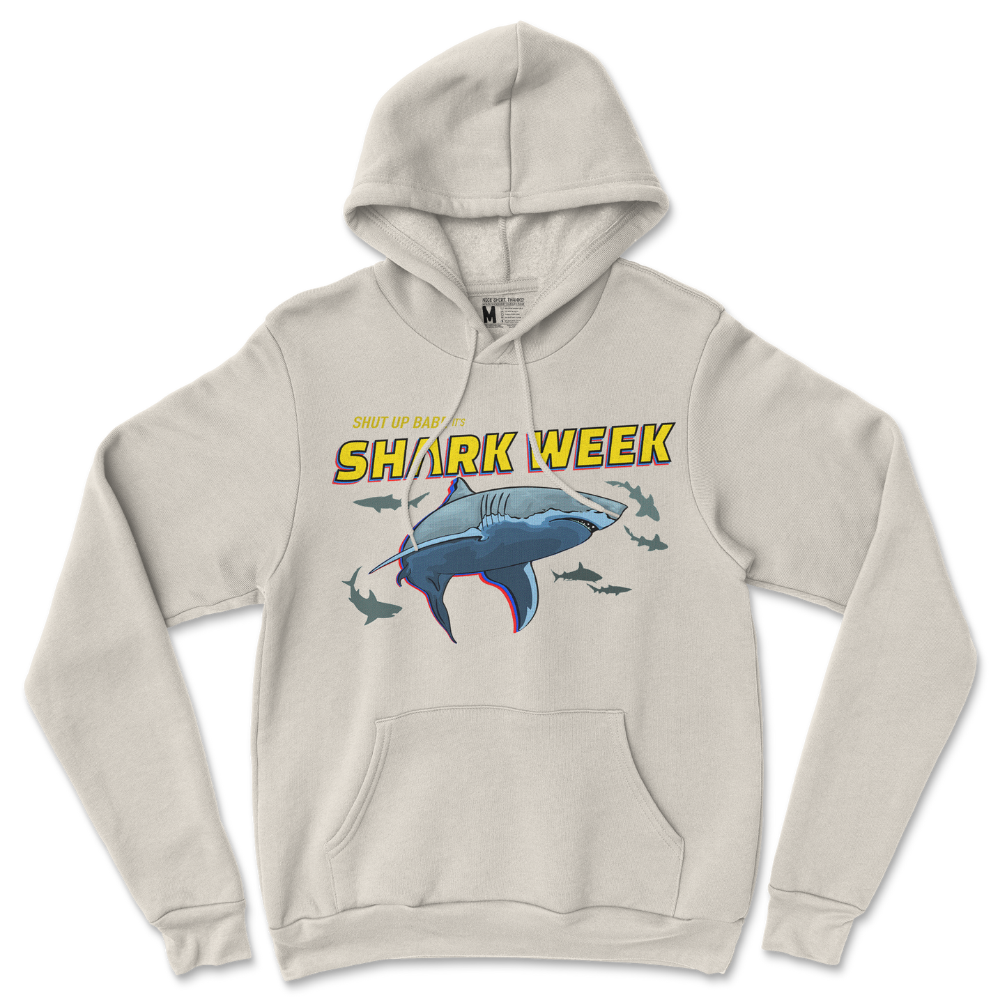 Gildan SoftStyle Hoodie in Sand