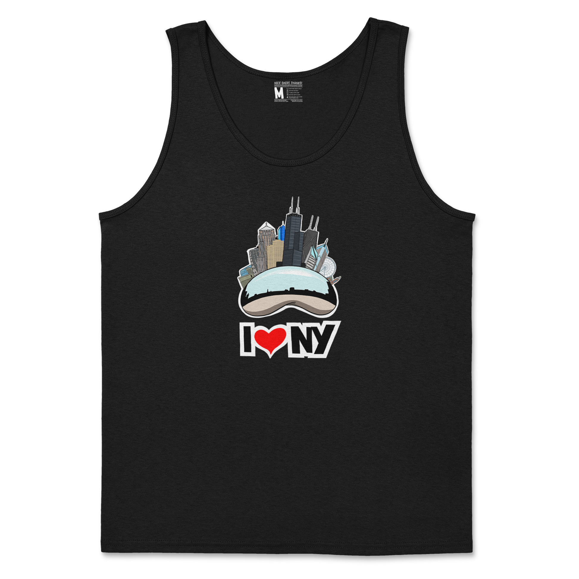 Gildan SoftStyle Tank Top in Black