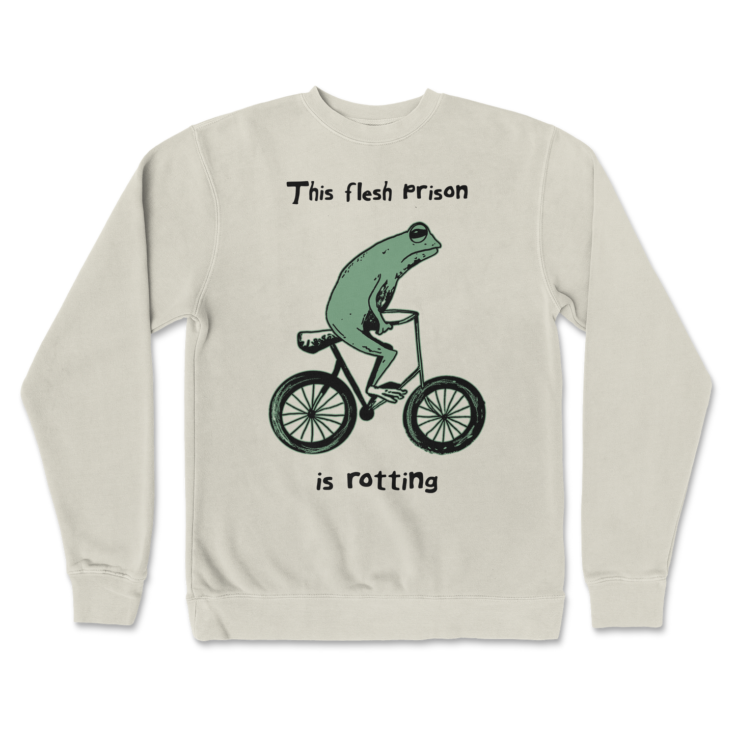 Independent Clothing Co. Crew Neck Flesh Prison in Bone