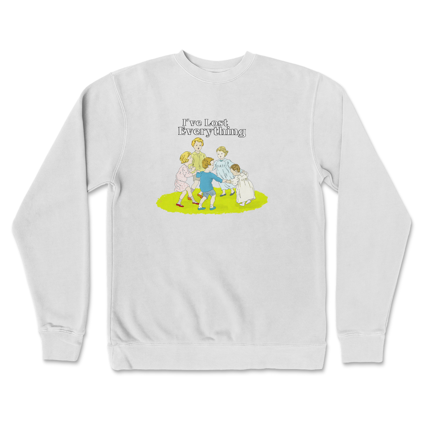 Independent Clothing Co. Crew Neck I've Lost Everything in White
