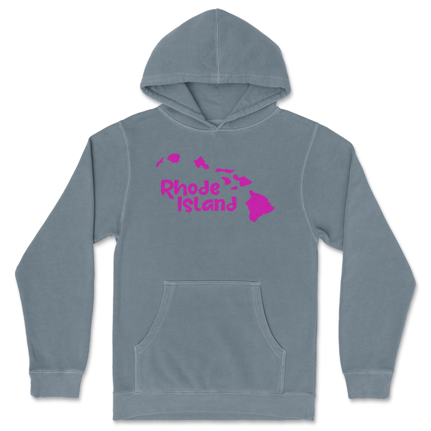 Independent Clothing Co. Hoodie Rhode Island in BlueMagic