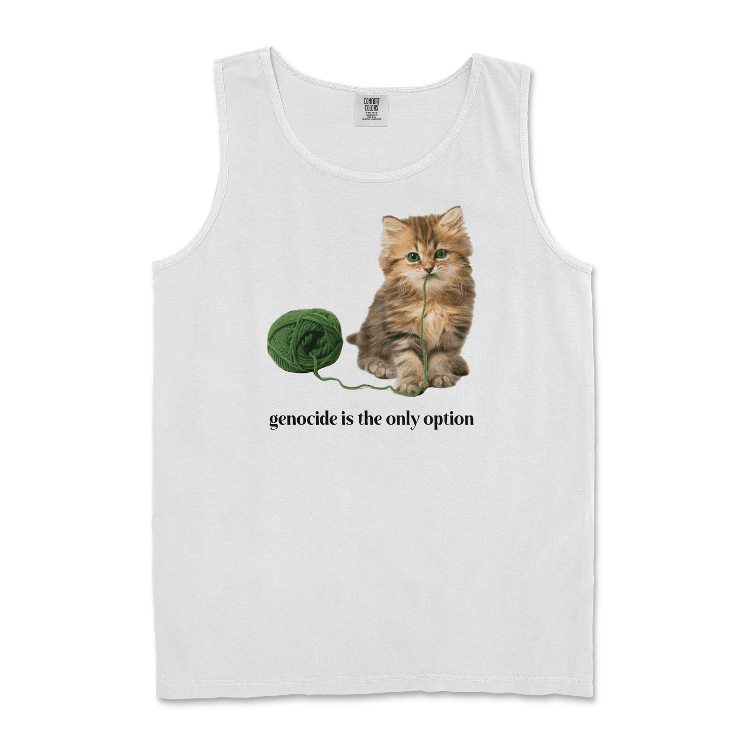 Genocide Kitty Tank Top
