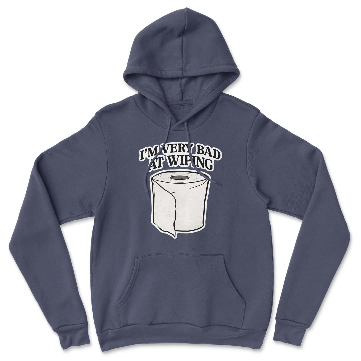 Heavy Blend Hoodie Bad Wiper in Navy