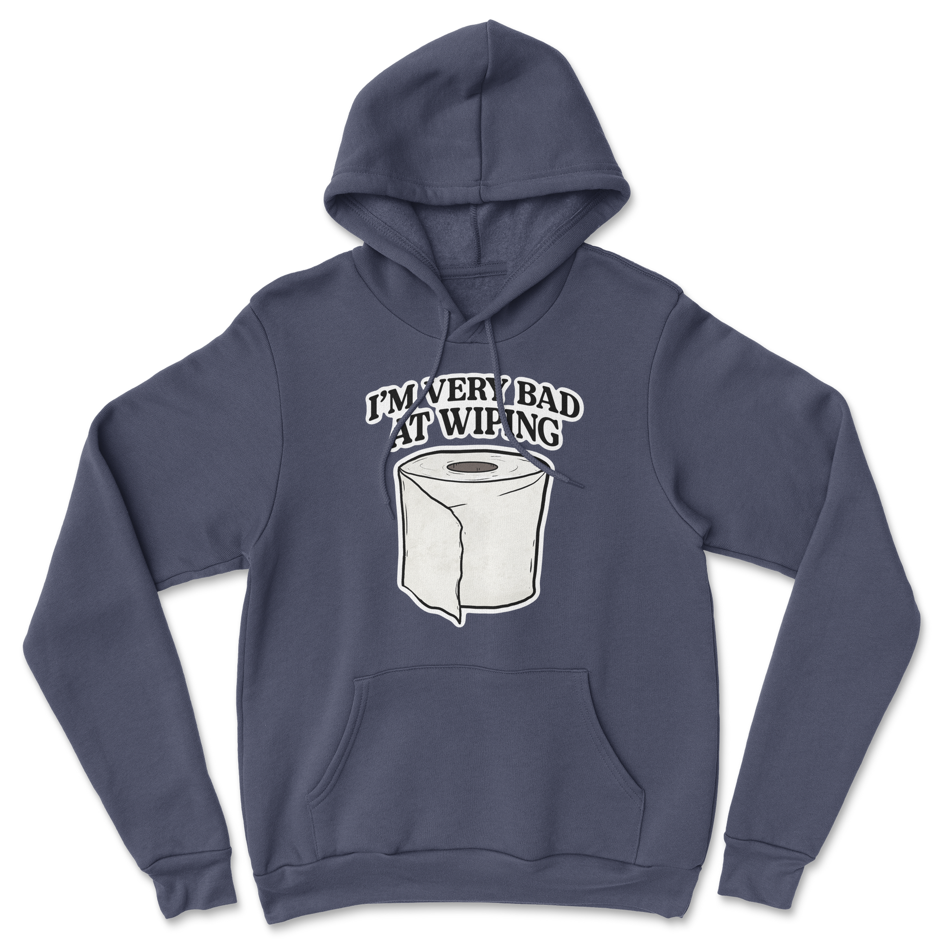 Heavy Blend Hoodie Bad Wiper in Navy