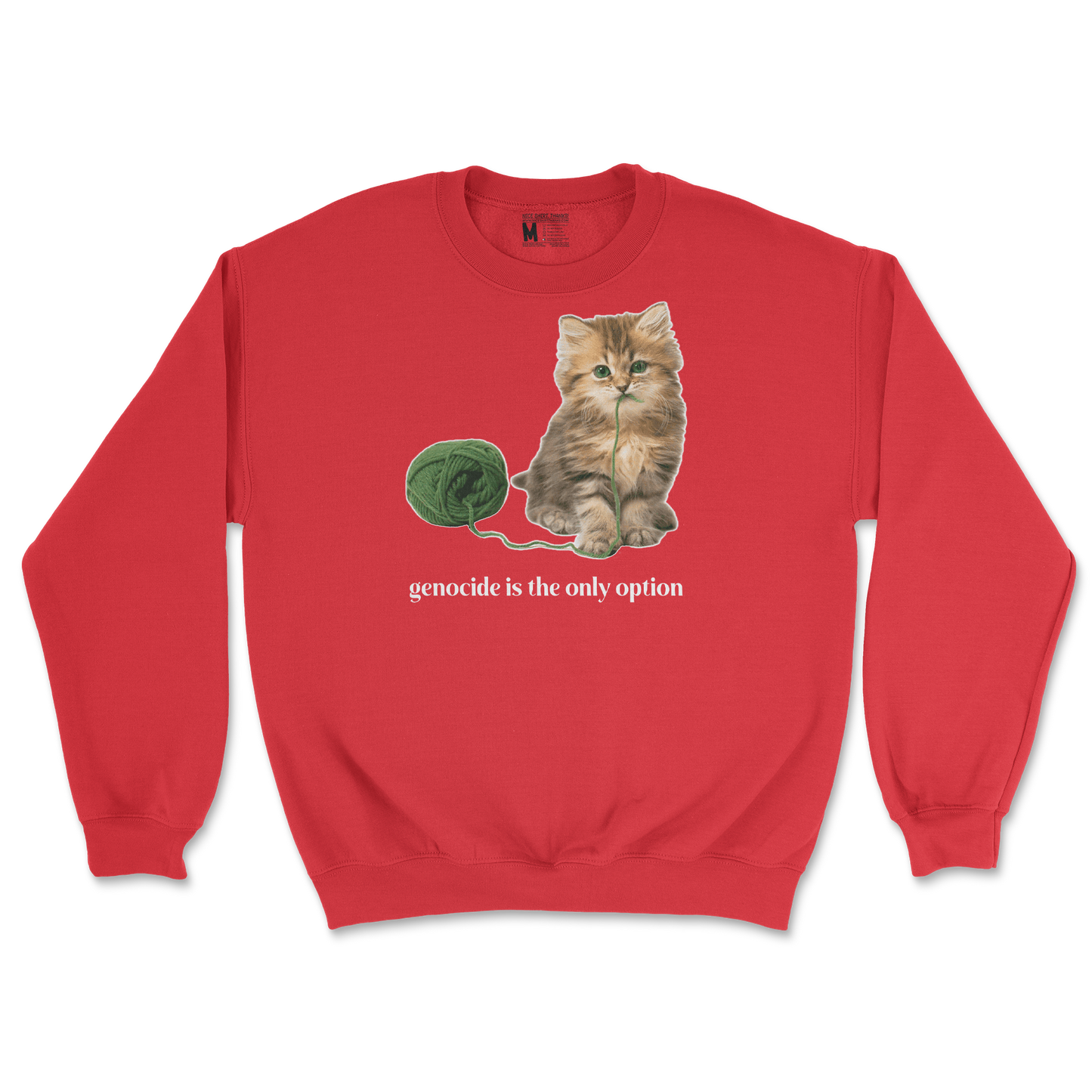 Genocide Kitty Crew Neck