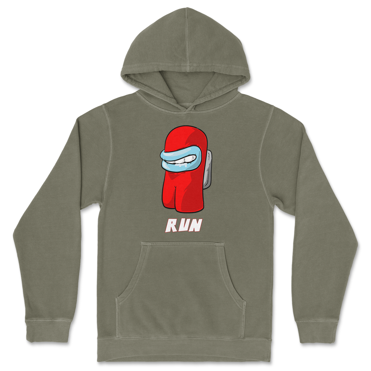 Independent Clothing Co. Hoodie Sussy Man Child in Olive