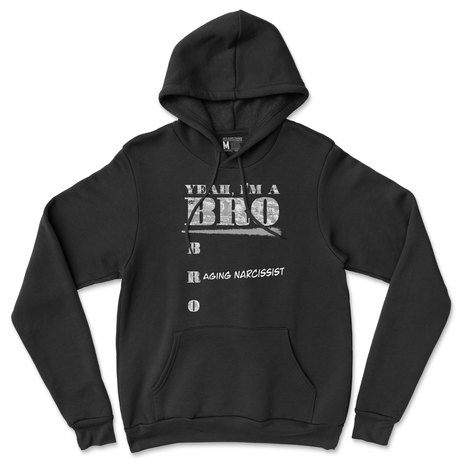 Gildan SoftStyle Hoodie Im Your Bro in Back