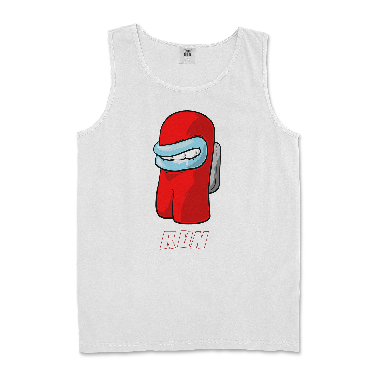 Comfort Colors Tank Top Sussy Man Child in White