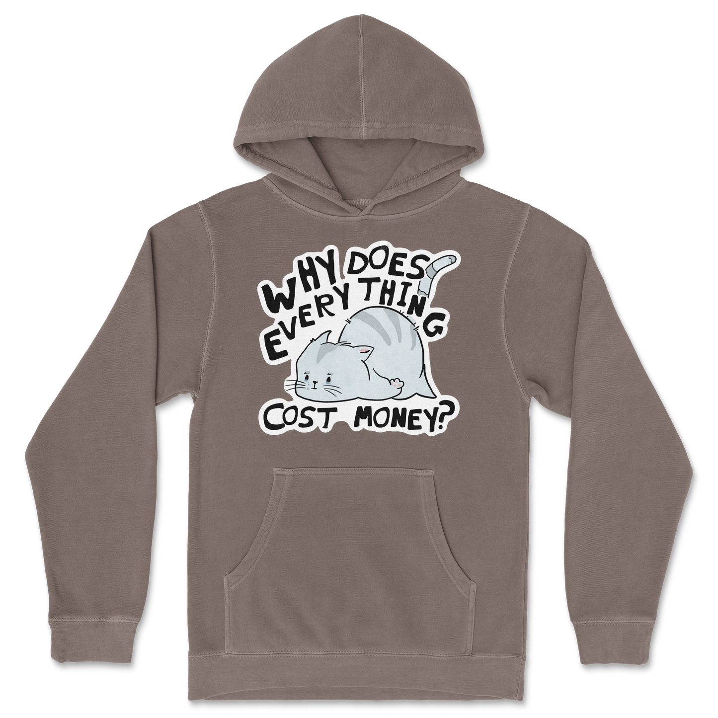 Independent Clothing Co. Hoodie Broke Cat in Clay