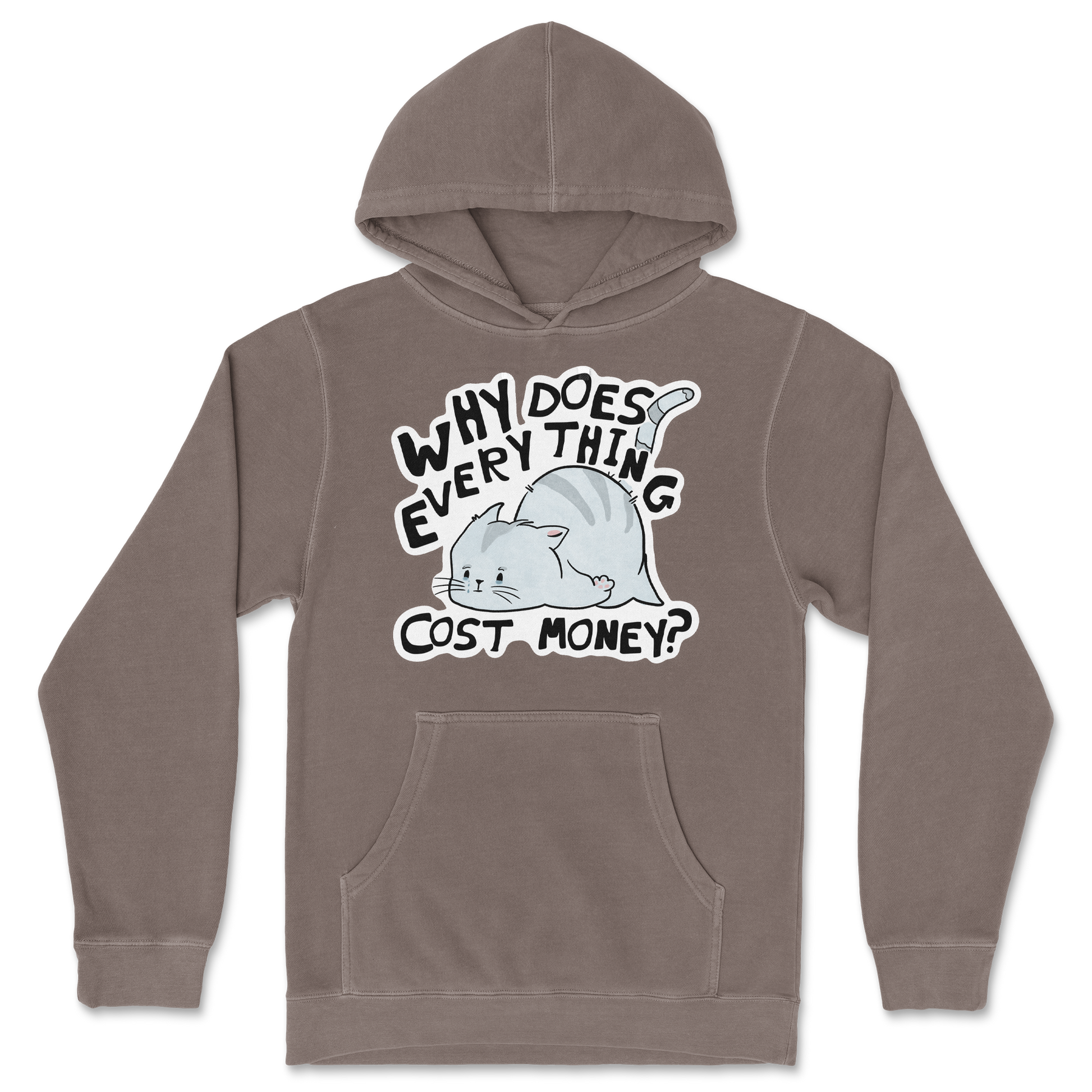 Independent Clothing Co. Hoodie Broke Cat in Clay