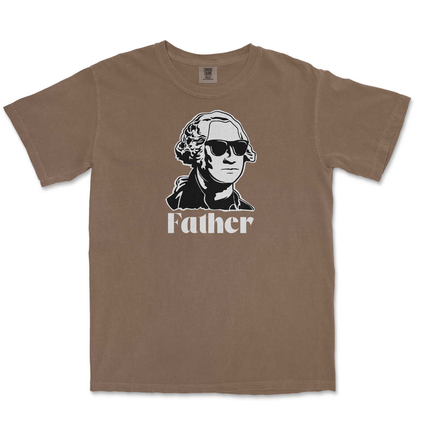 Comfort Colors T-Shirt Father in Espresso