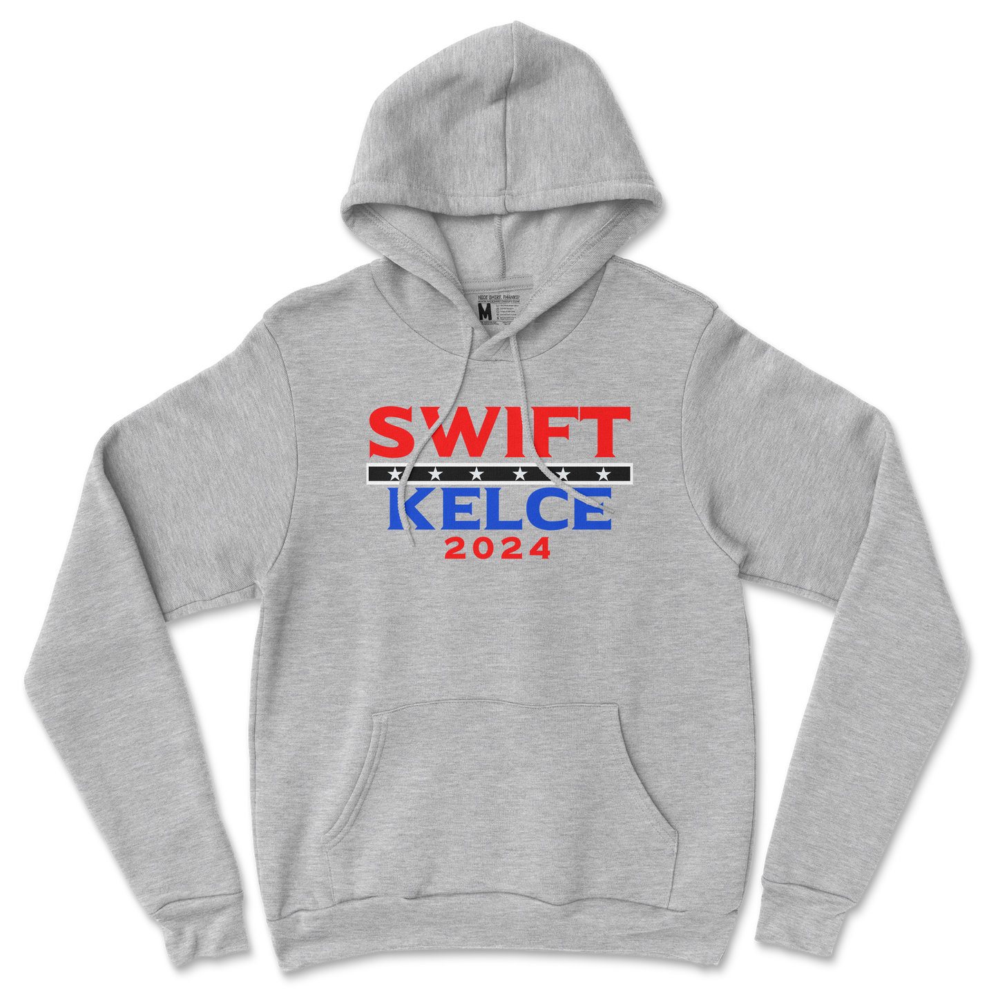 Gildan SoftStyle Hoodie Swift Kelce 2024 in Sports Grey