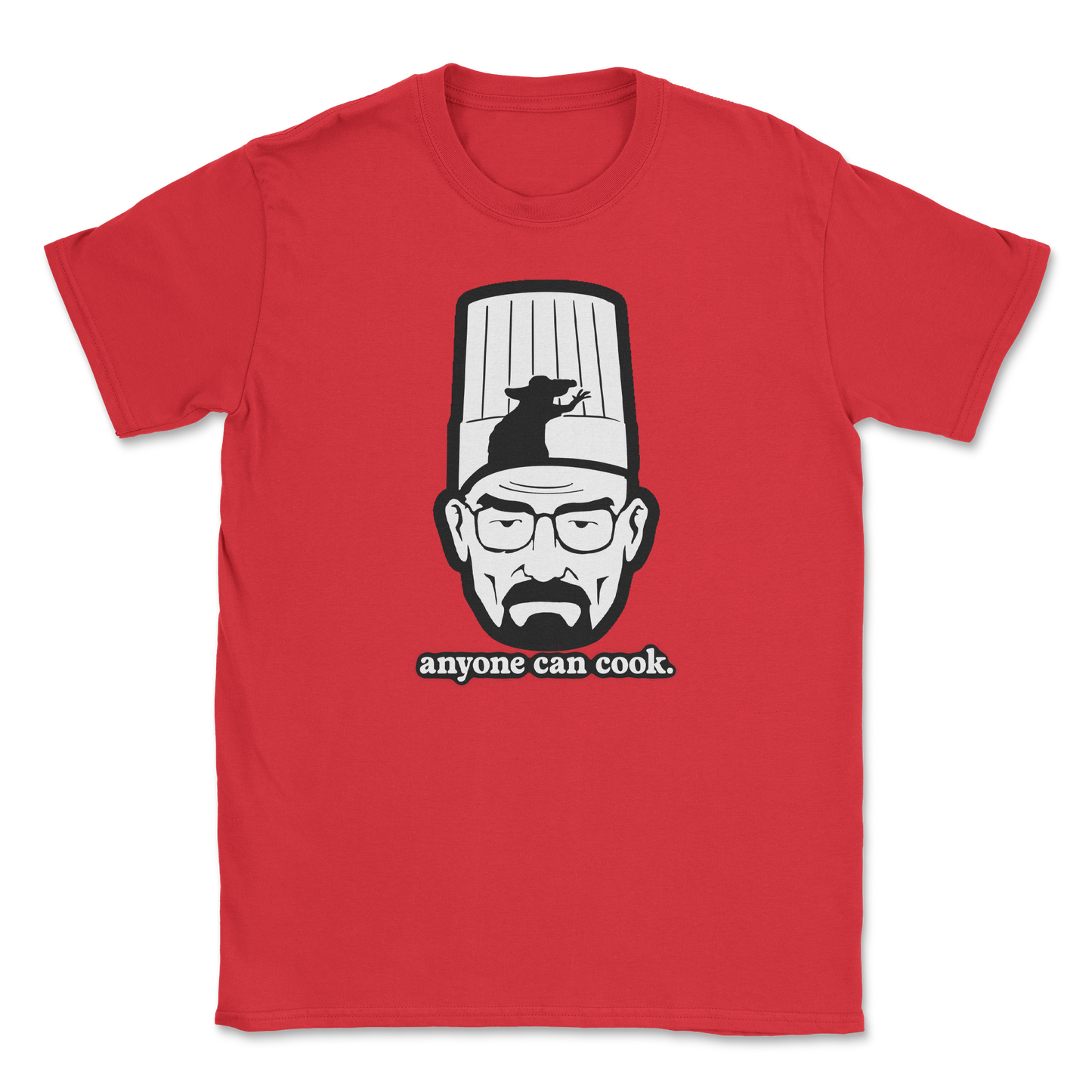Heavy Blend T-Shirt Everyone Can Cook in Red