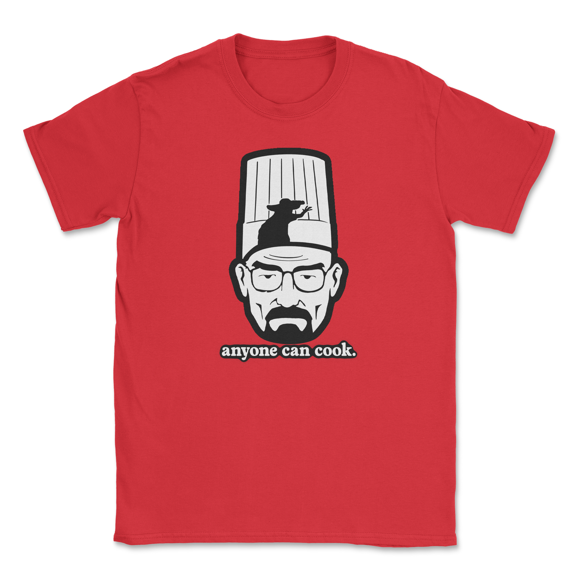 Heavy Blend T-Shirt Everyone Can Cook in Red