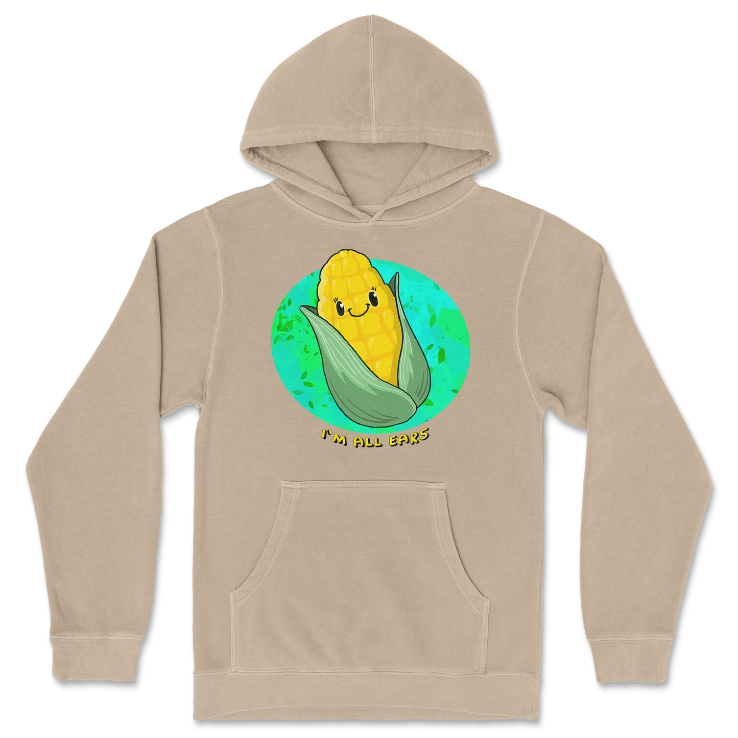 Independent Clothing Co. Hoodie Mmm Corn in Sandstone