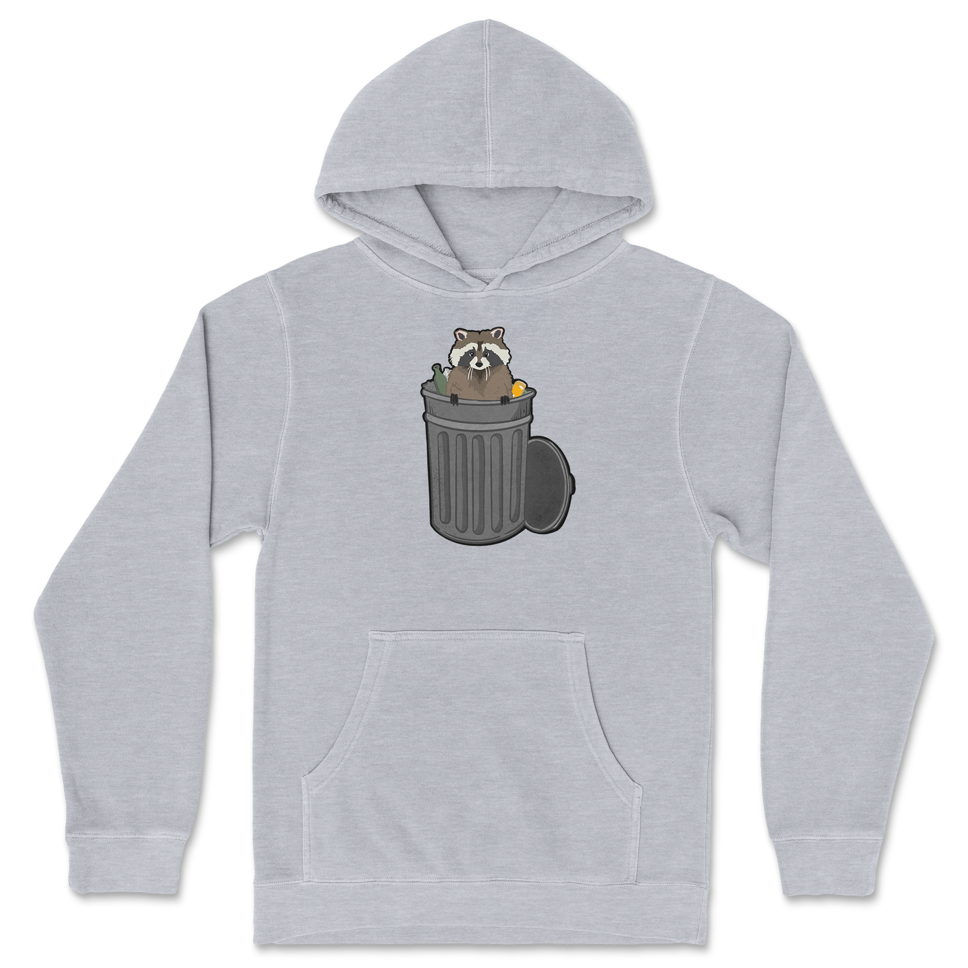 Independent Clothing Co. Hoodie Trash Panda Enthusiast in GreyHeather