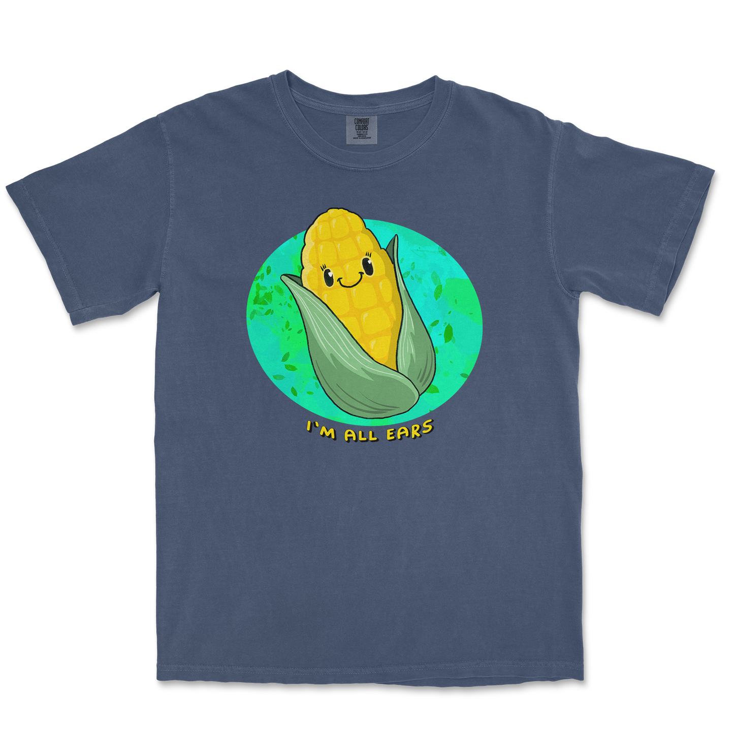 Comfort Colors T-Shirt Mmm Corn in Midnight