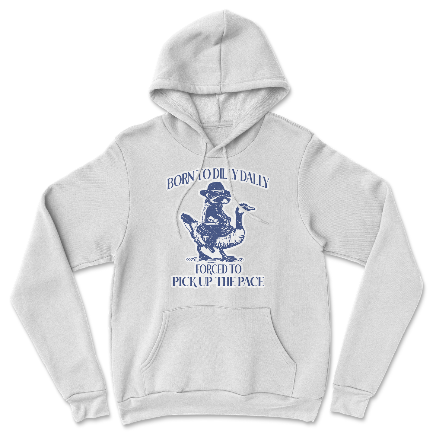 Heavy Blend Hoodie Dilly Dally in White