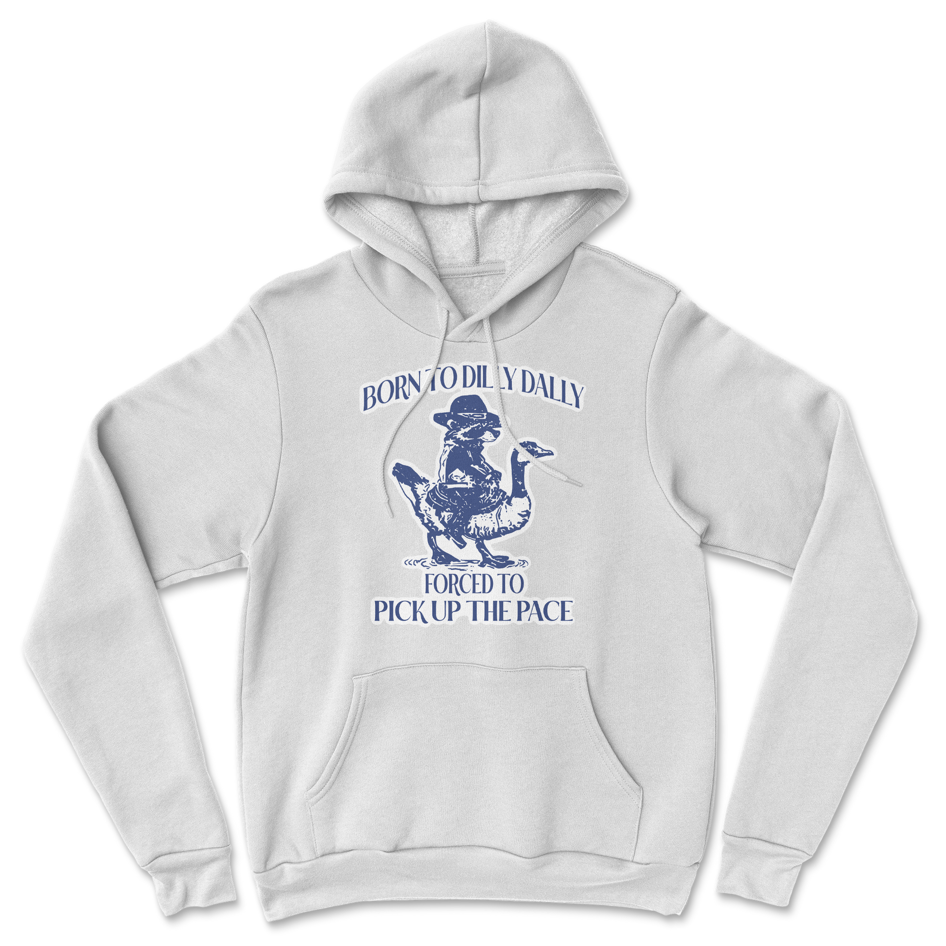 Heavy Blend Hoodie Dilly Dally  in White