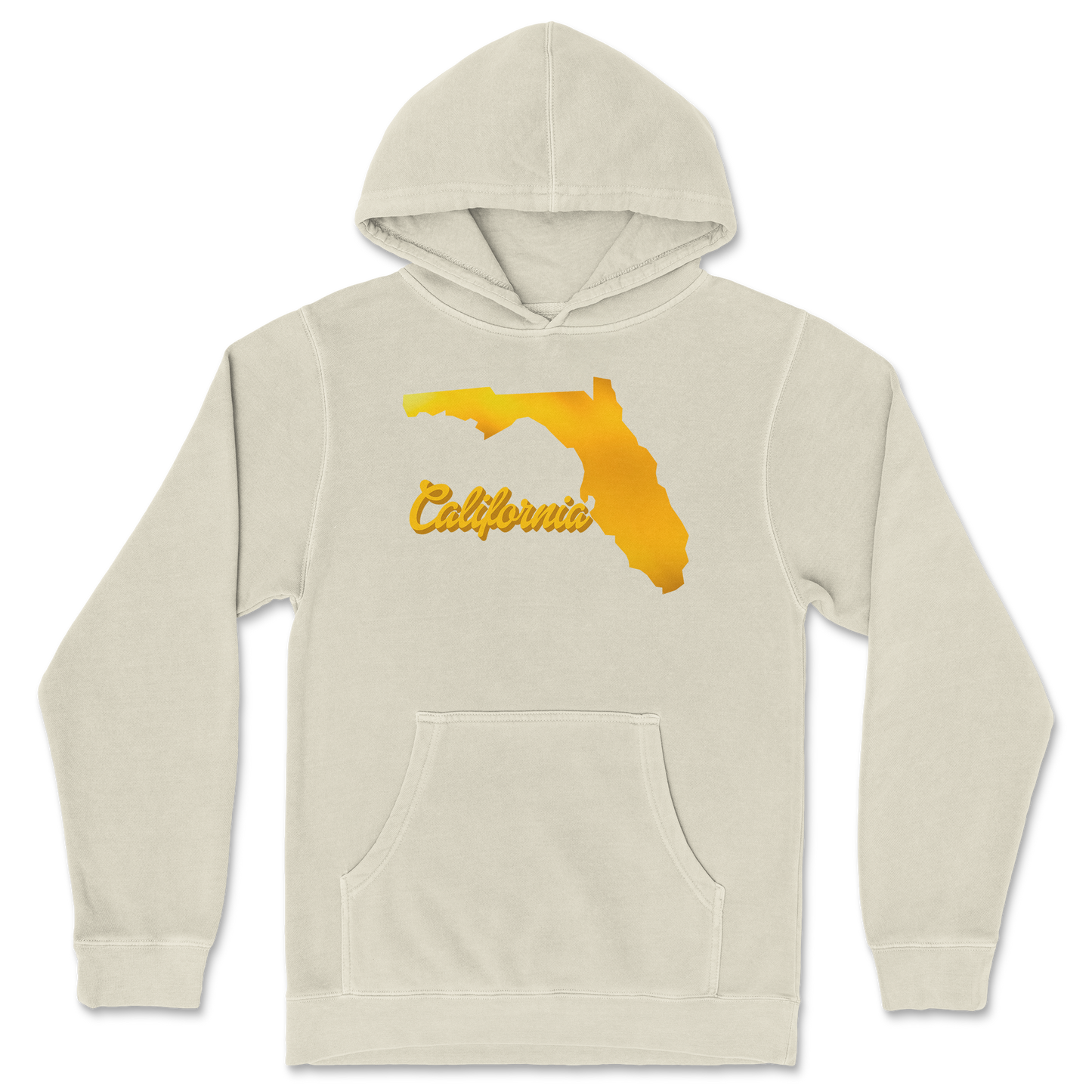 Independent Clothing Co. Hoodie California in Ivory