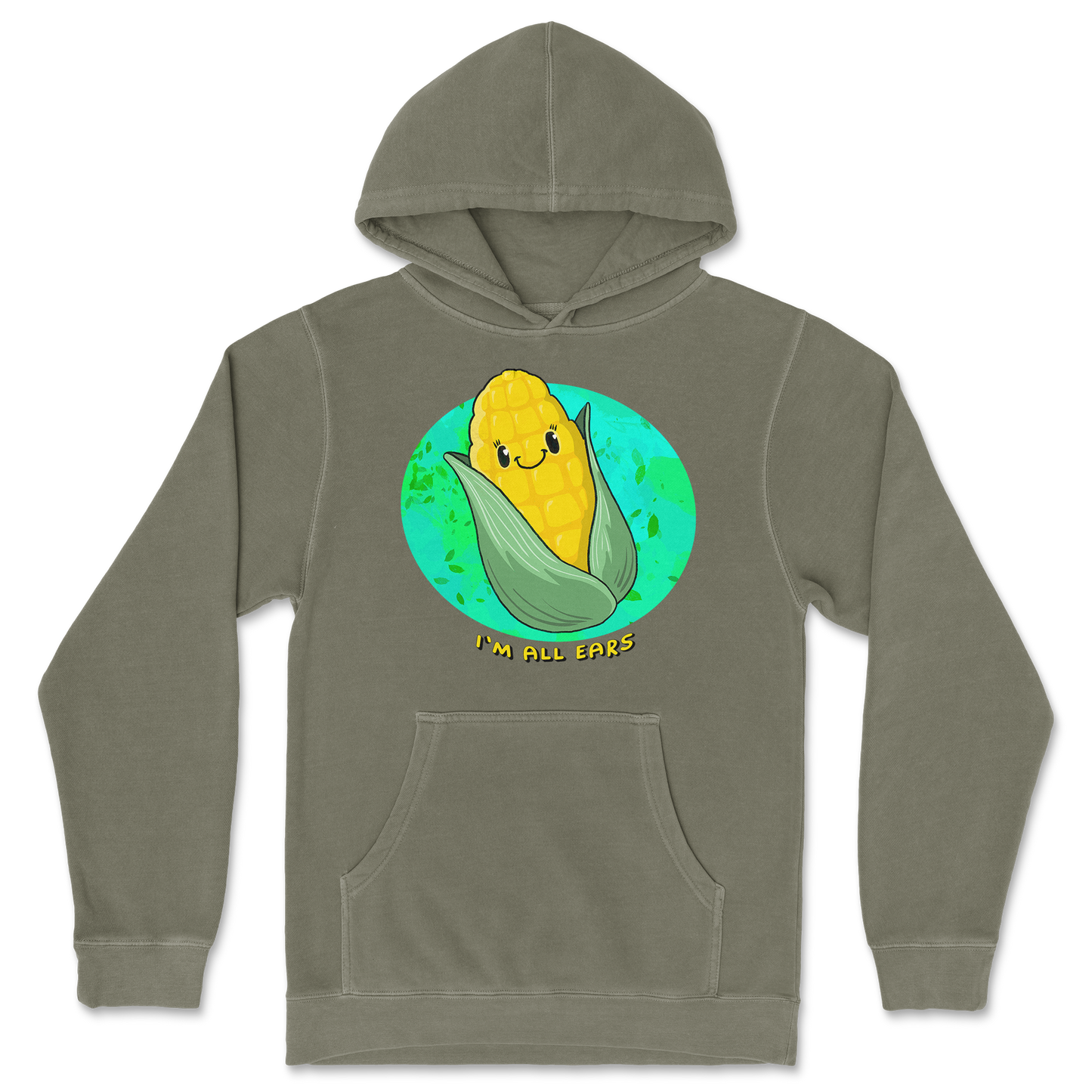 Independent Clothing Co. Hoodie Mmm Corn in Olive