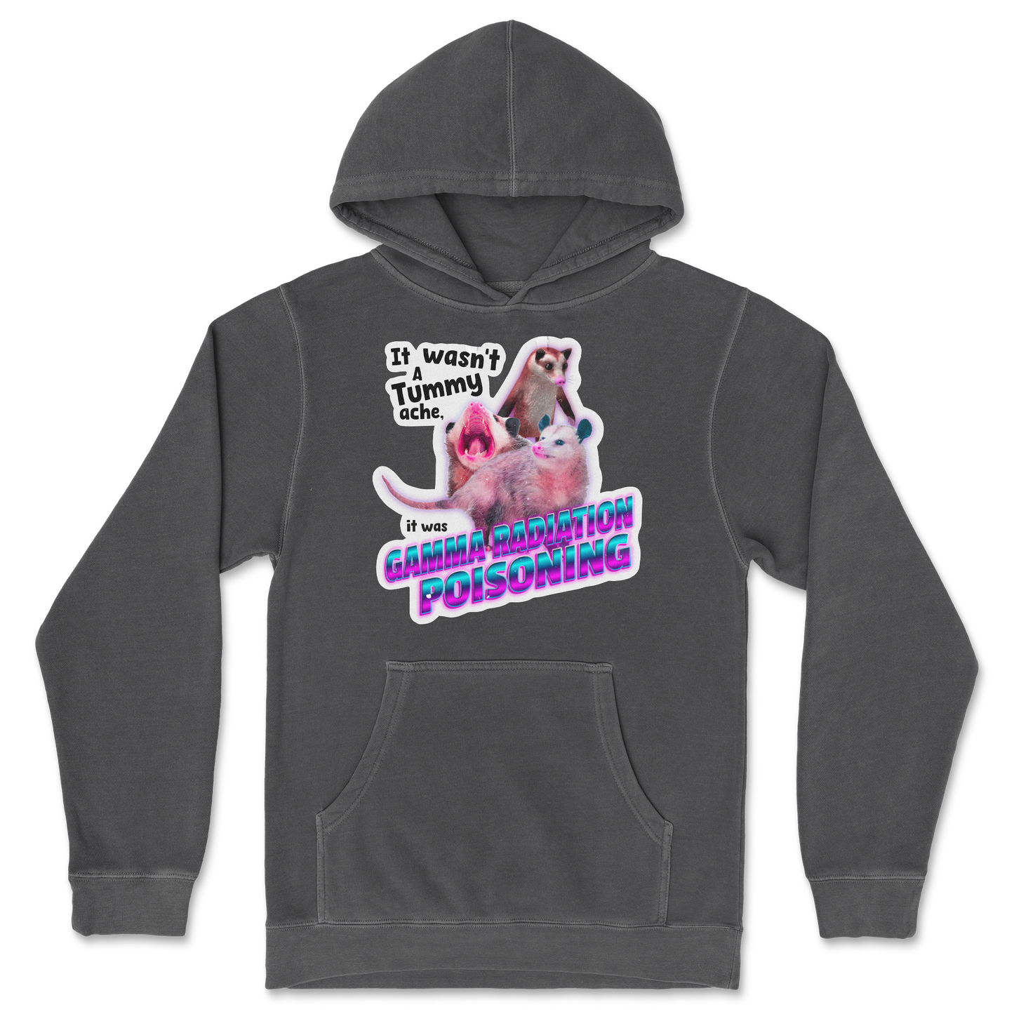 Independent Clothing Co. Hoodie Possum Radiation in Black