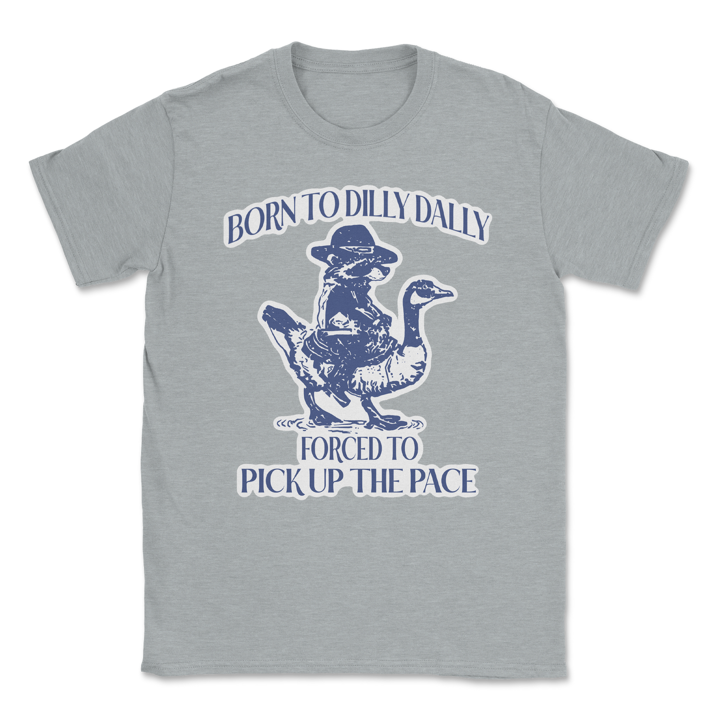 Heavy Blend T-Shirt Dilly Dally in Sports-Grey