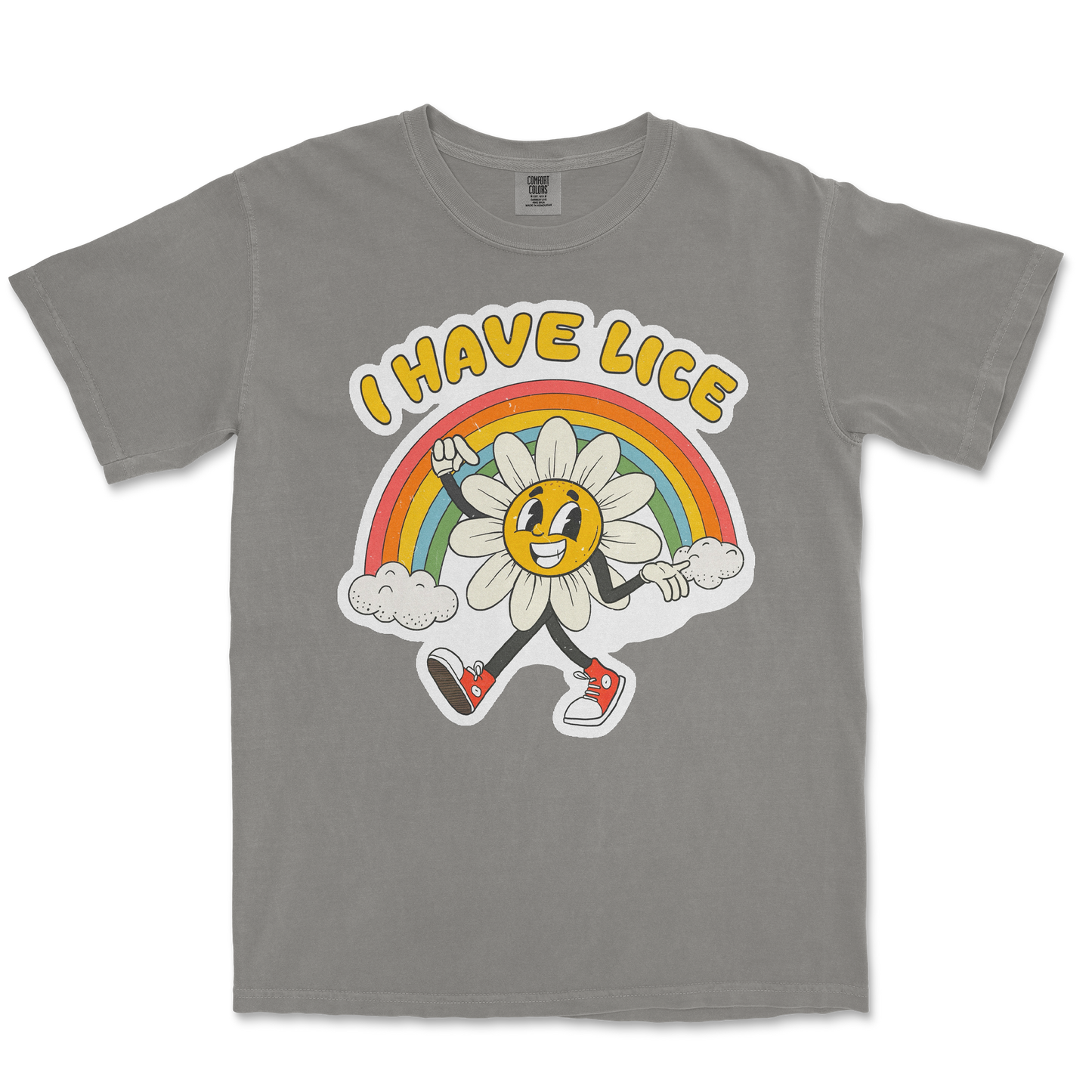 Comfort Colors T-Shirt Lice in Grey
