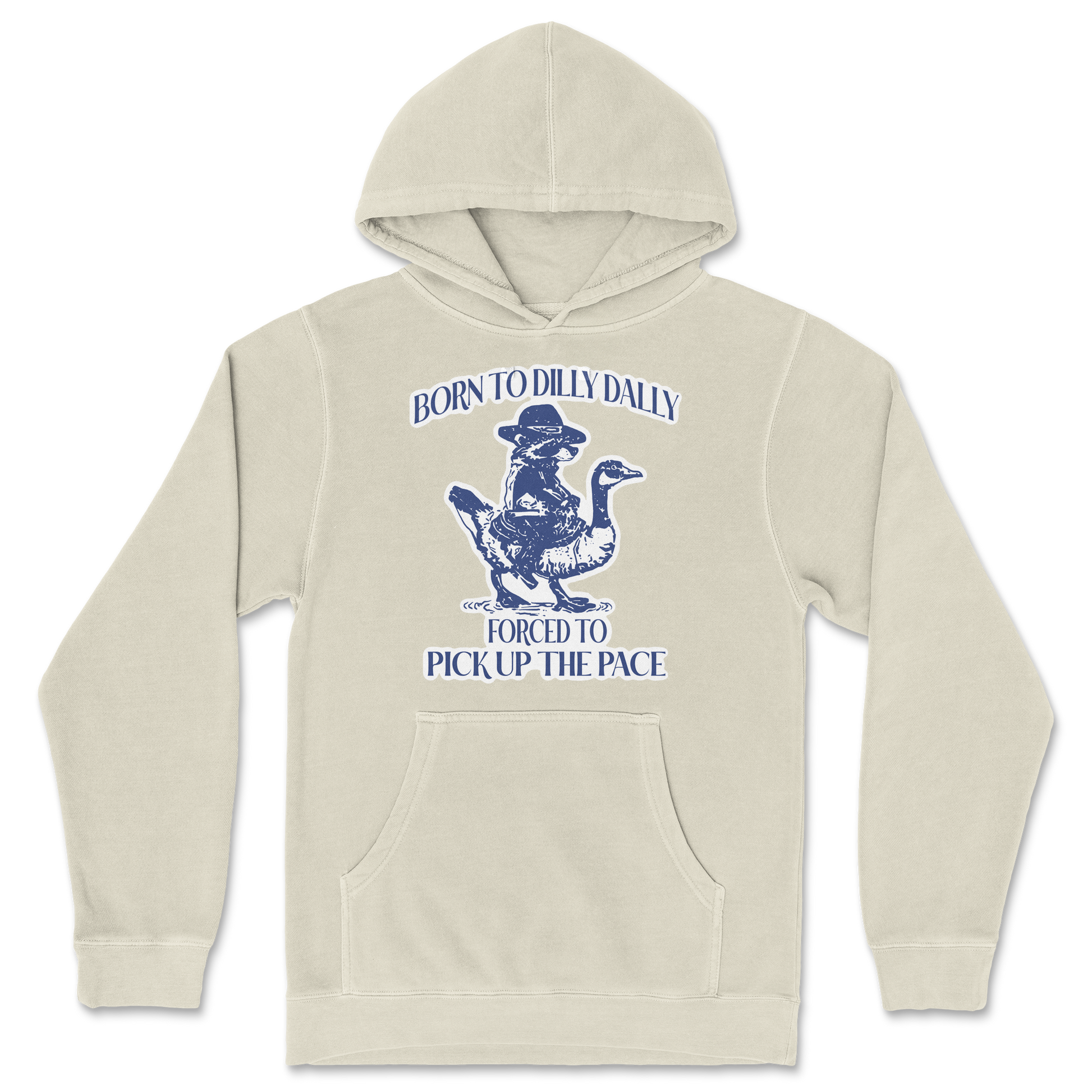 Independent Clothing Co. Hoodie Dilly Dally  in Ivory