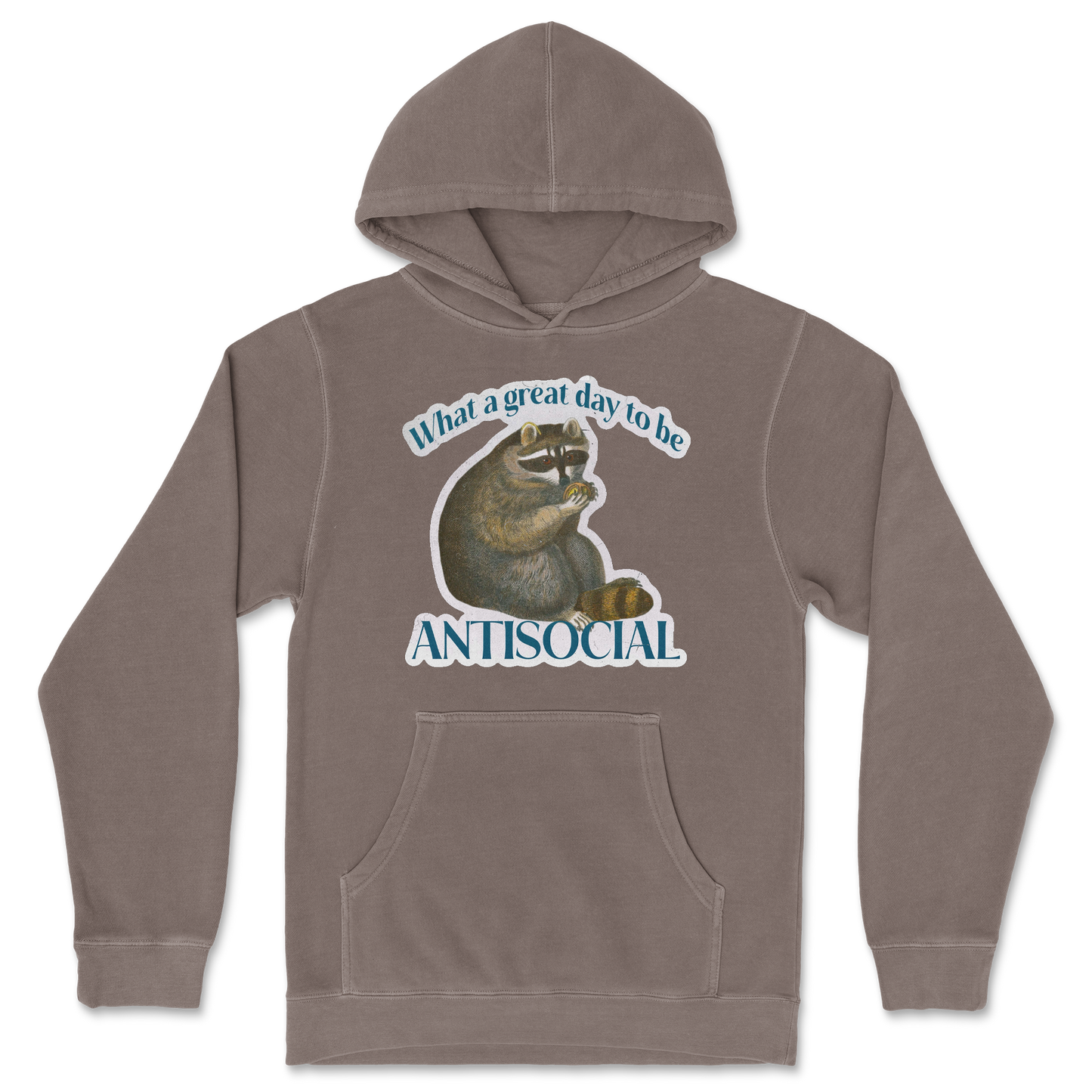 Independent Clothing Co. Hoodie Antisocial in Clay