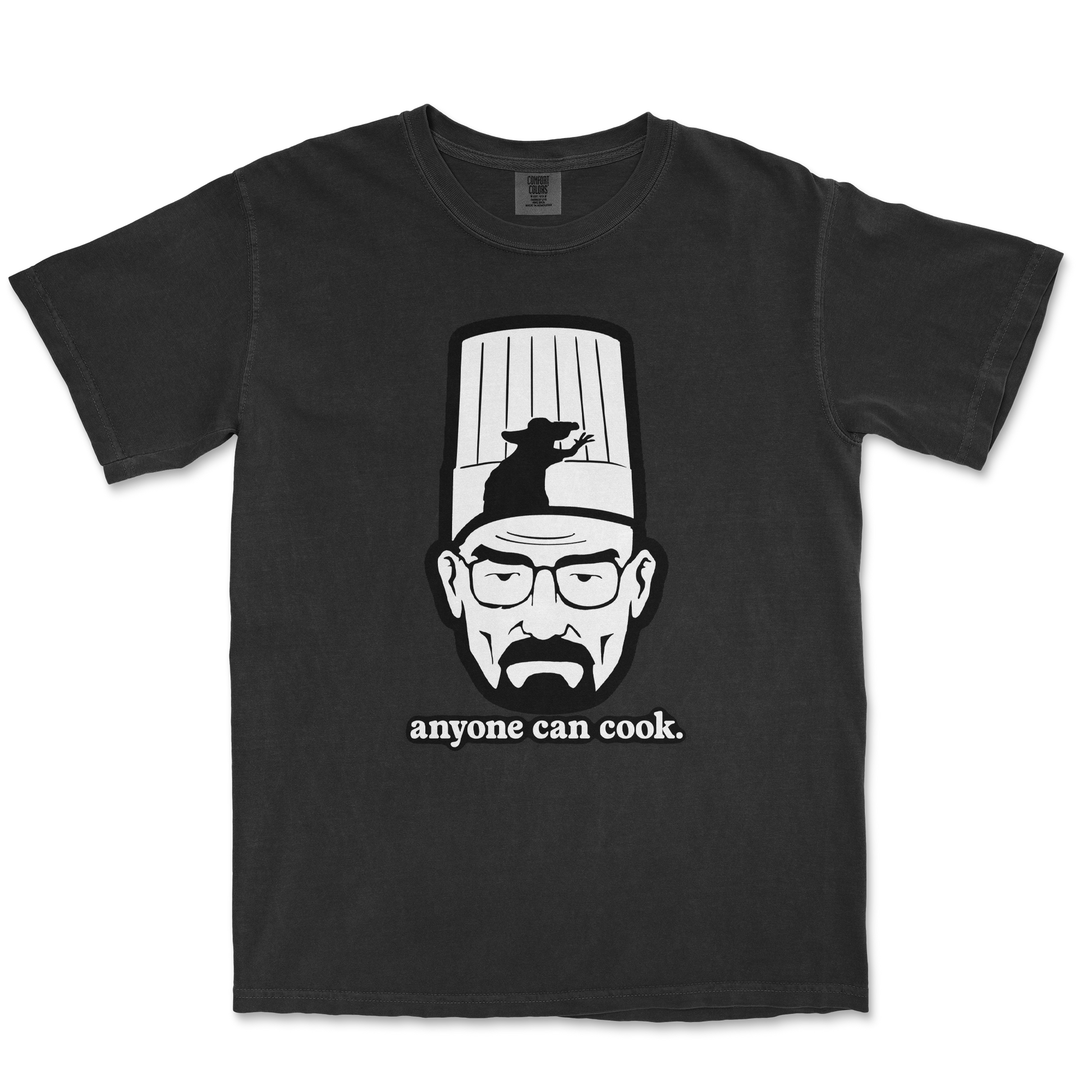 Comfort Colors T-Shirt Everyone Can Cook in Black