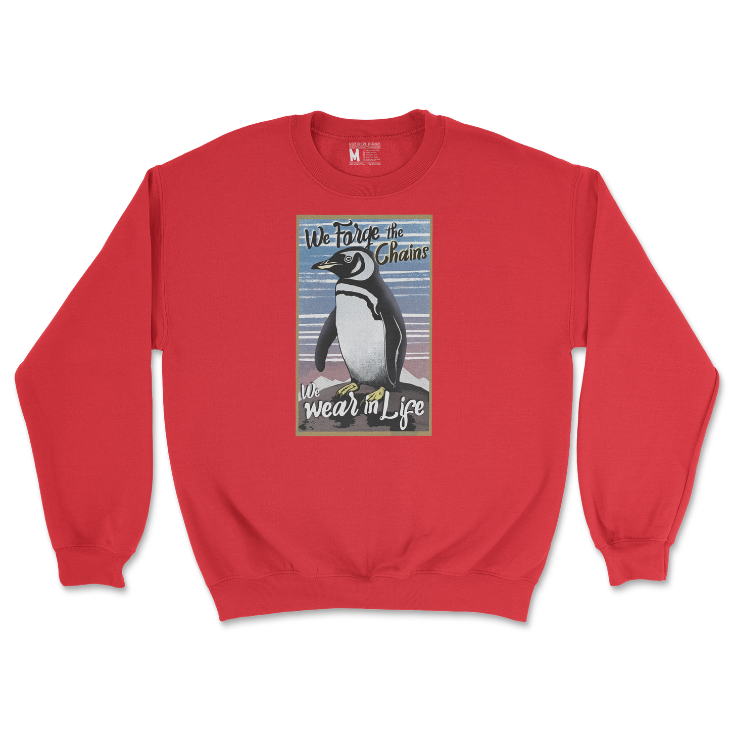 Gildan SoftStyle Crew Neck in Red