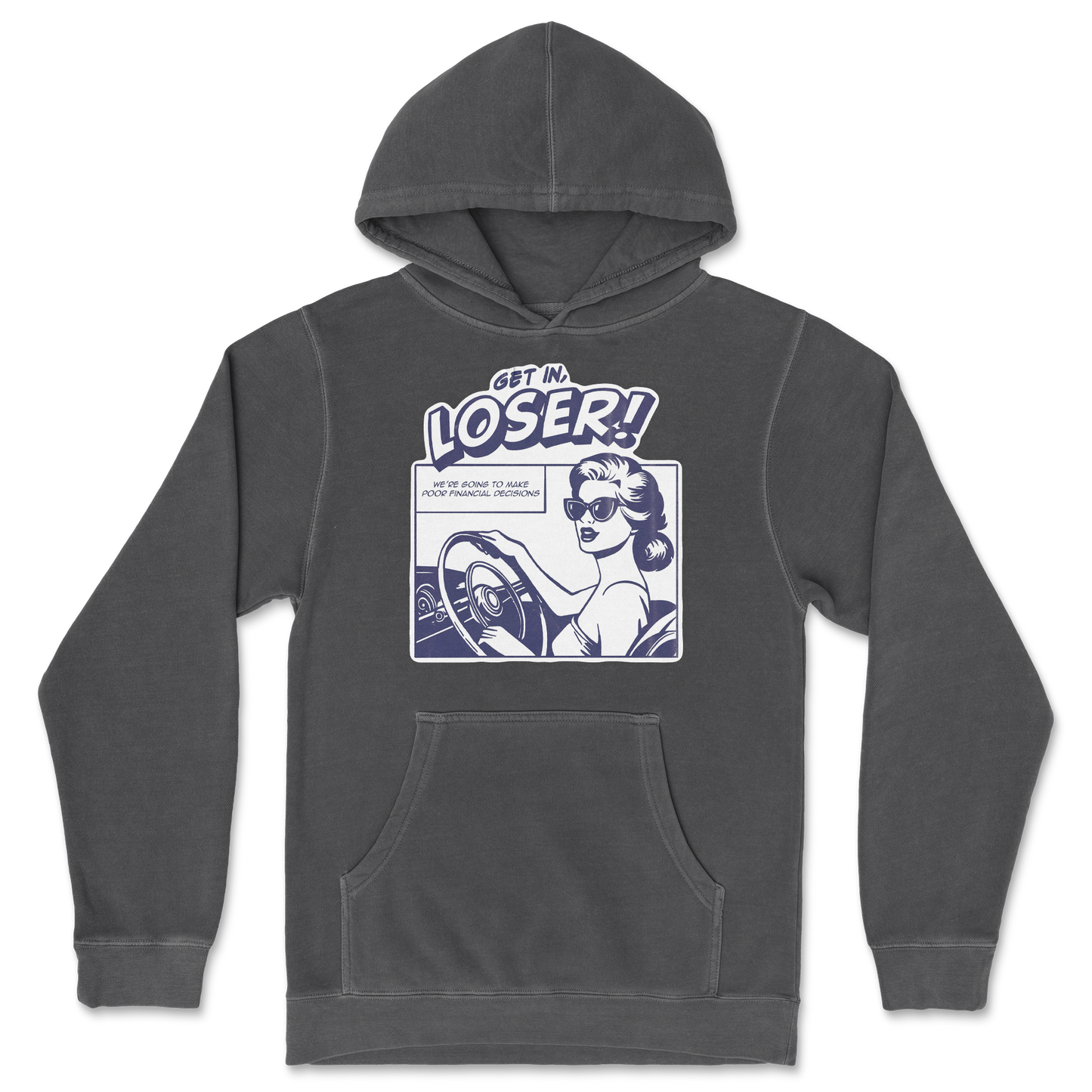 Independent Clothing Co. Hoodie Get In Loser in Black