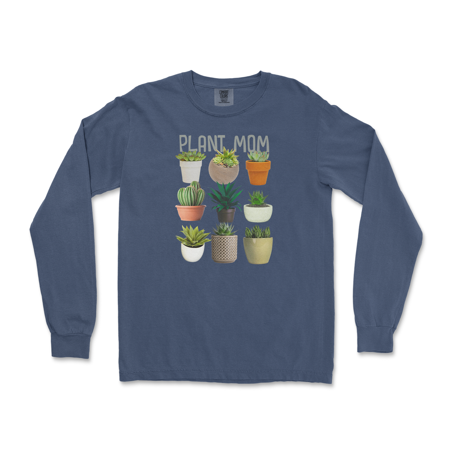 Comfort Colors Long Sleeve in Midnight