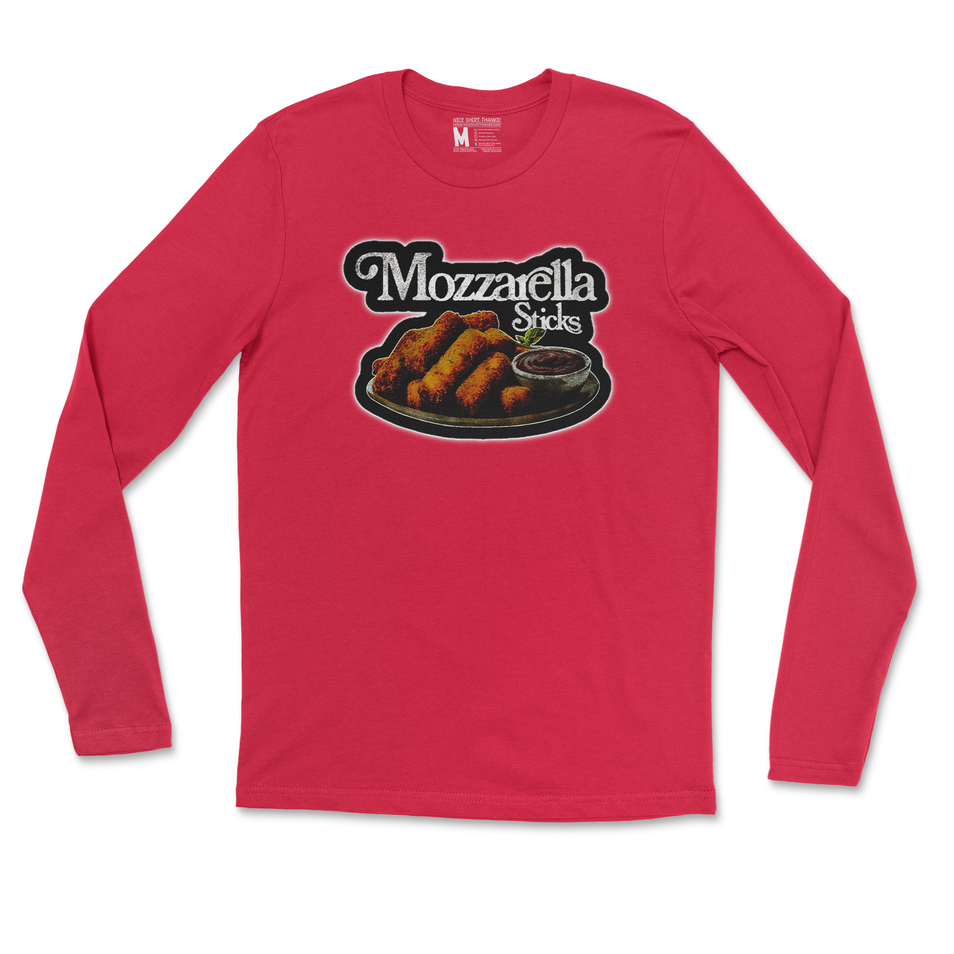 Gildan SoftStyle Long Sleeve in Red