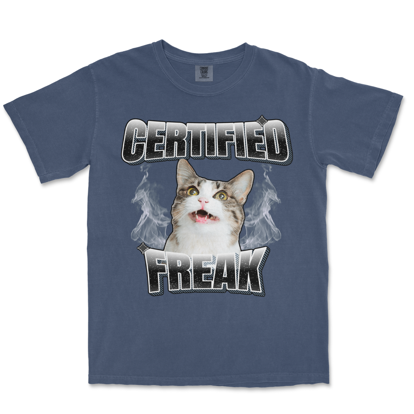 Comfort Colors T-Shirt Freaky in Midnight