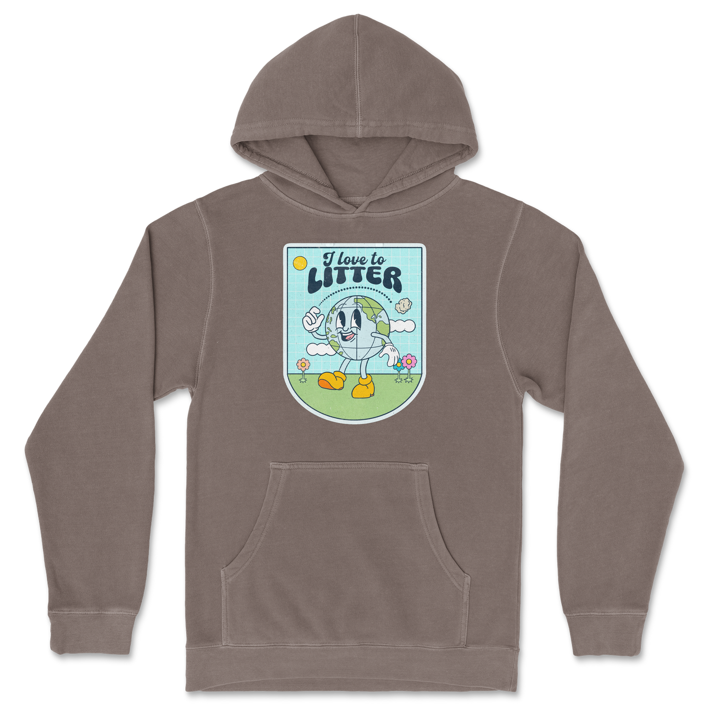 Independent Clothing Co. Hoodie Earth Day in Clay
