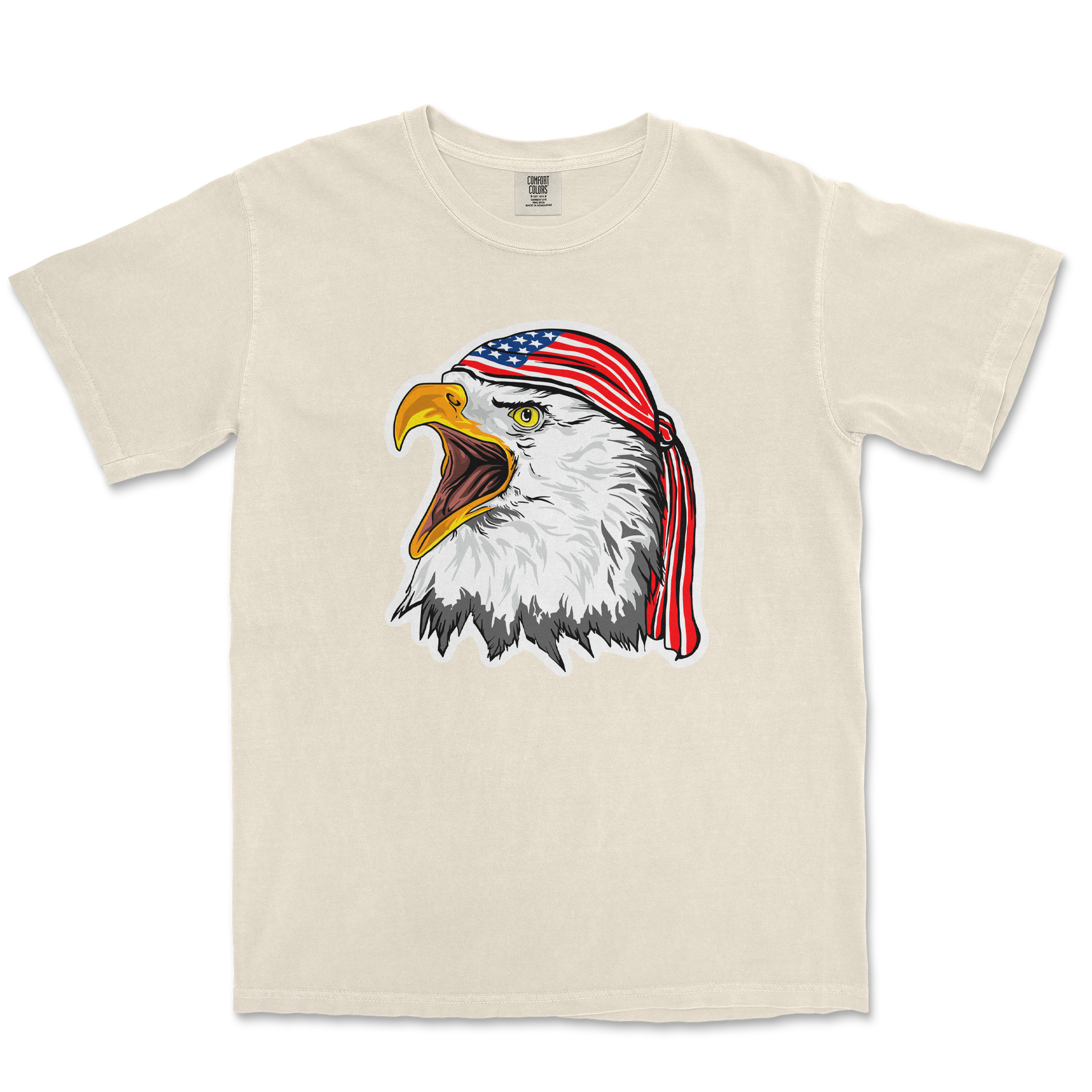 Comfort Colors T-Shirt Freedom Eagle in Ivory