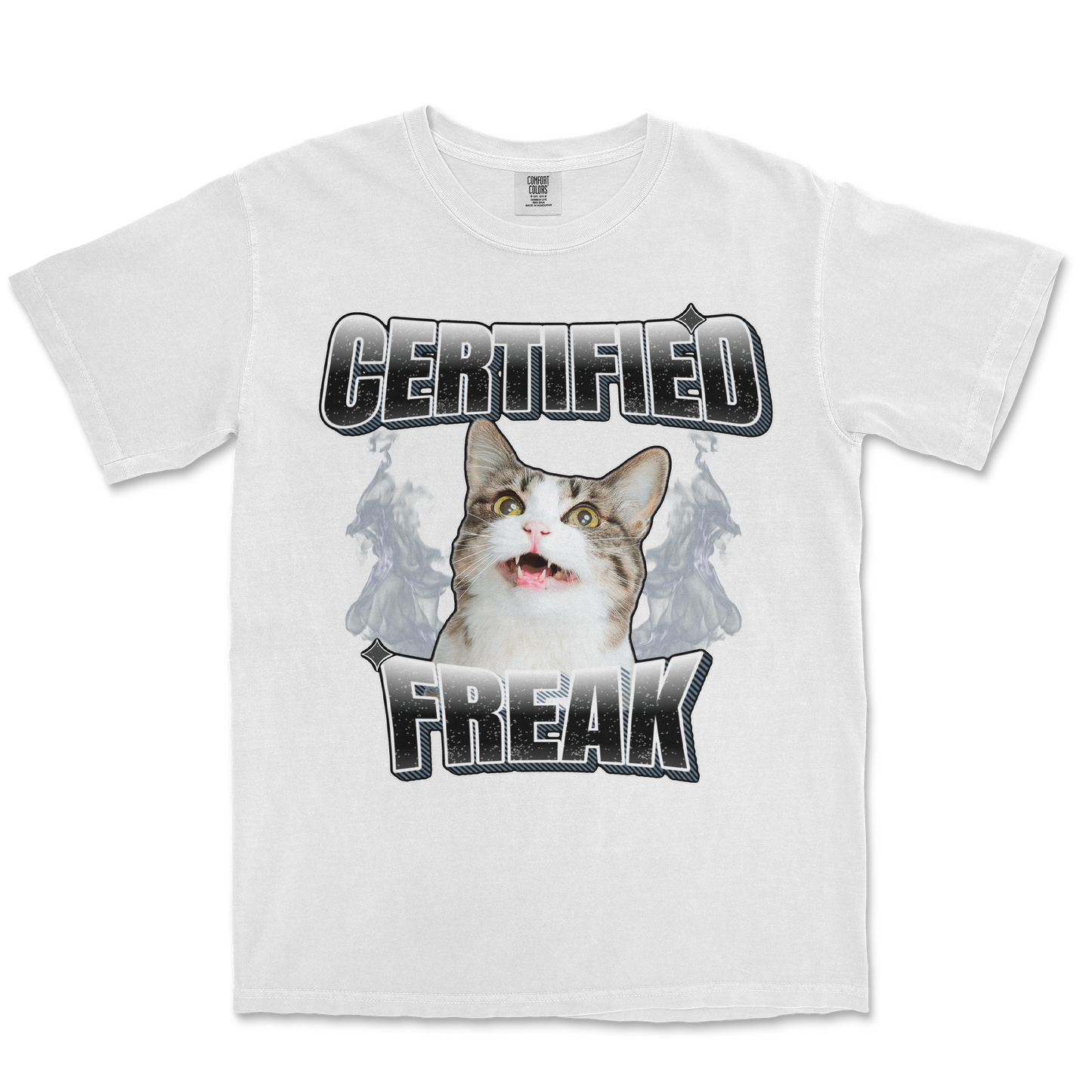 Comfort Colors T-Shirt Freaky in White