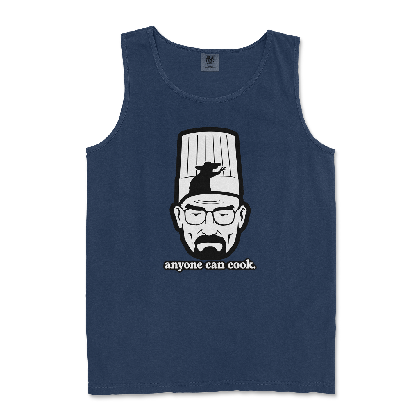 Comfort Colors Tank Top Everyone Can Cook in True Navy