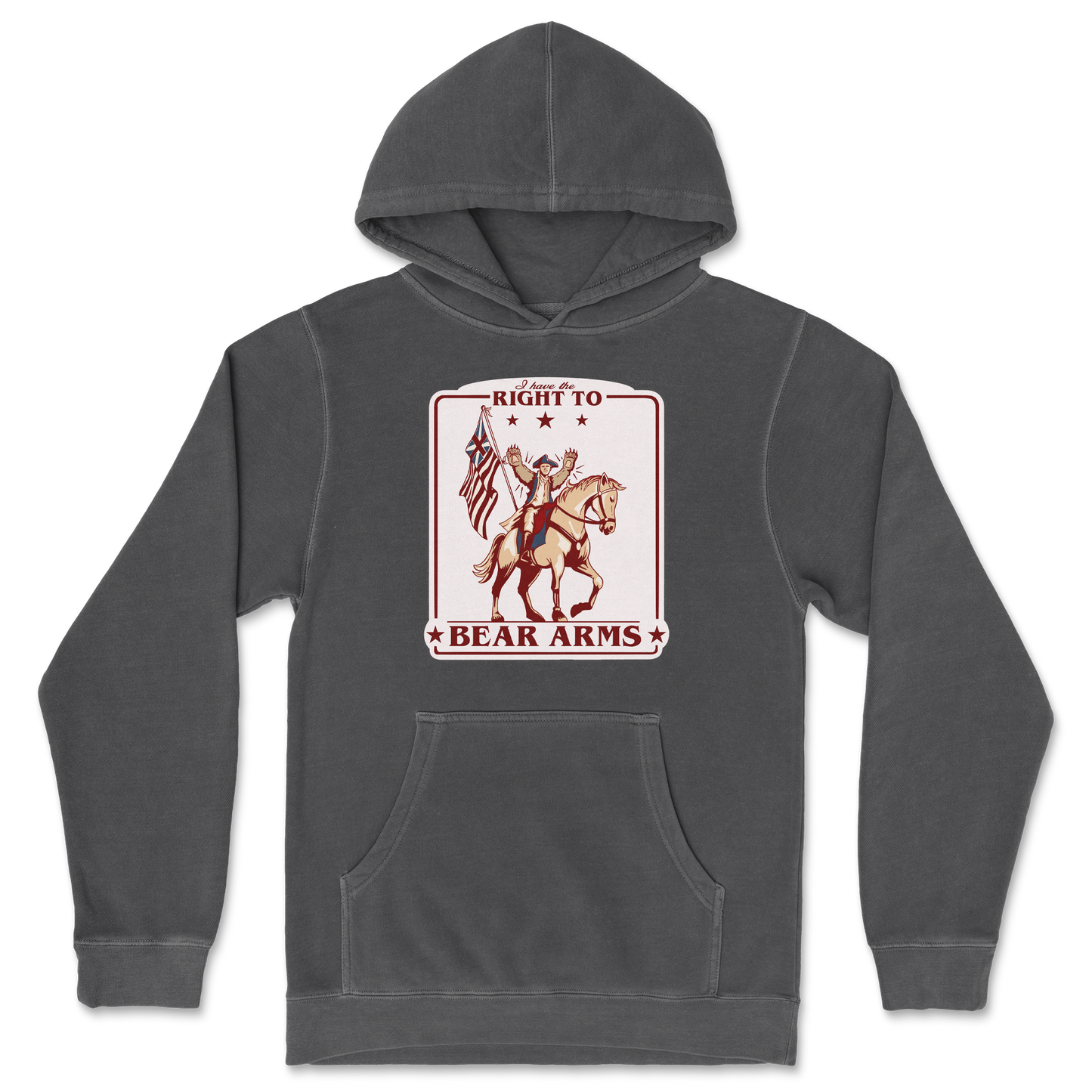 Independent Clothing Co. Hoodie Right to Bear Arms in Black