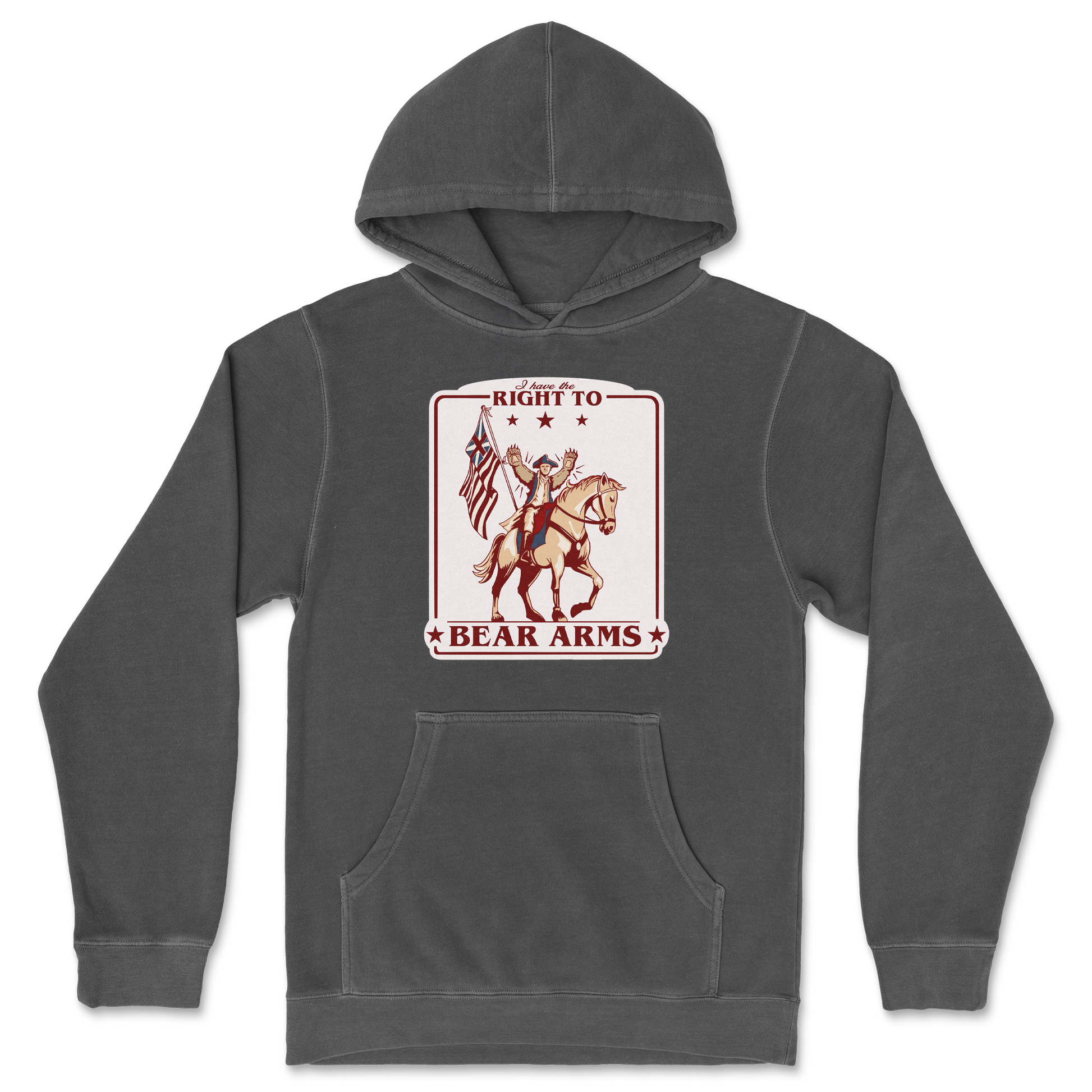 Independent Clothing Co. Hoodie Right to Bear Arms in Black