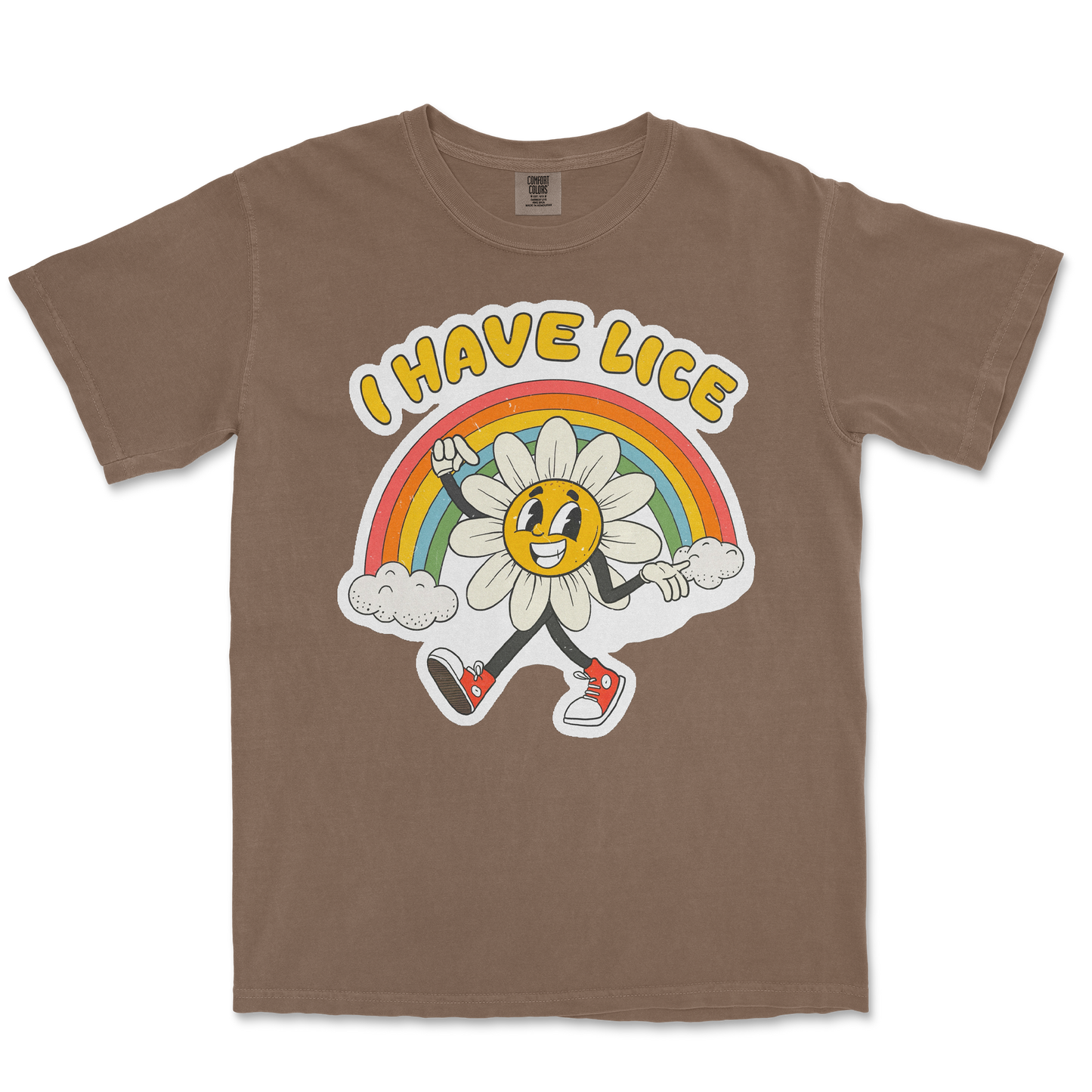 Comfort Colors T-Shirt Lice in Espresso