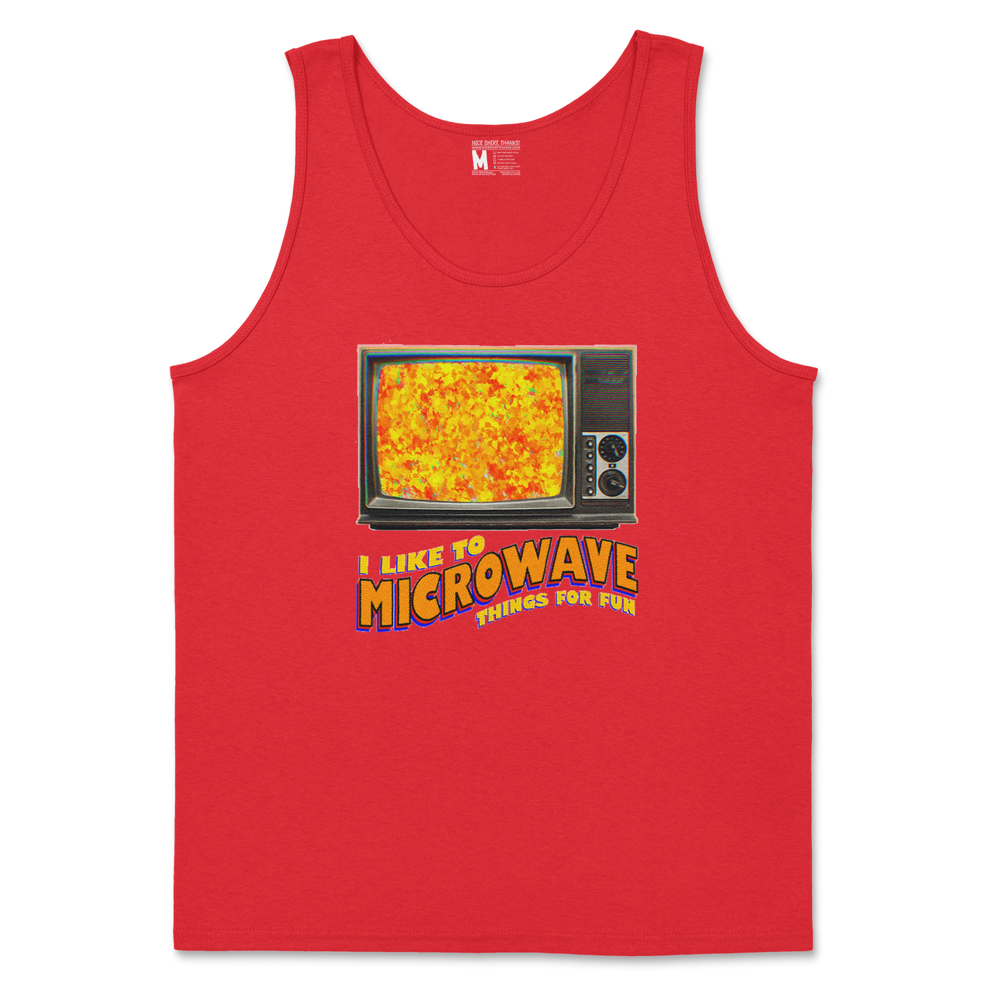 Gildan SoftStyle Tank Top in Red