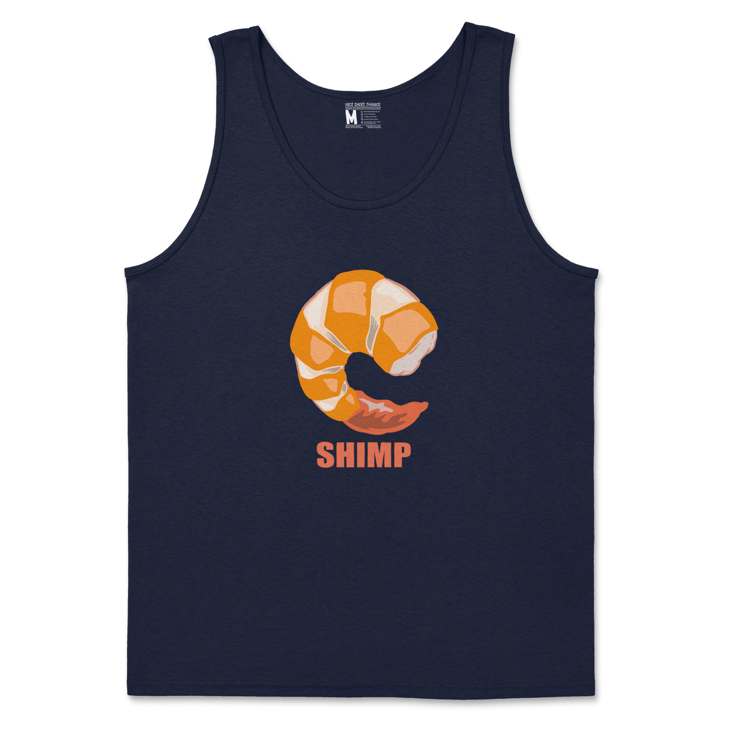 Gildan SoftStyle Tank Top Shimp in Navy