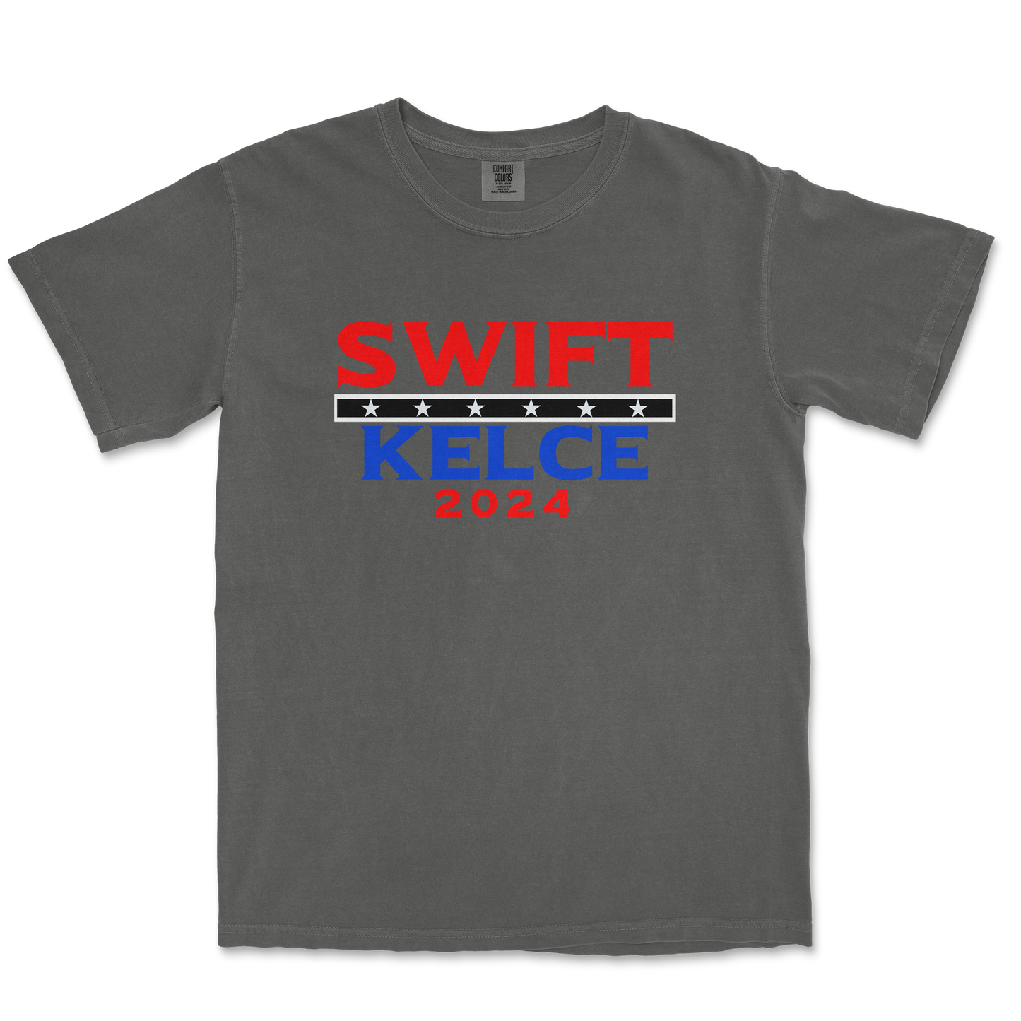 Comfort Colors T-Shirt Swift Kelce 2024 in Pepper
